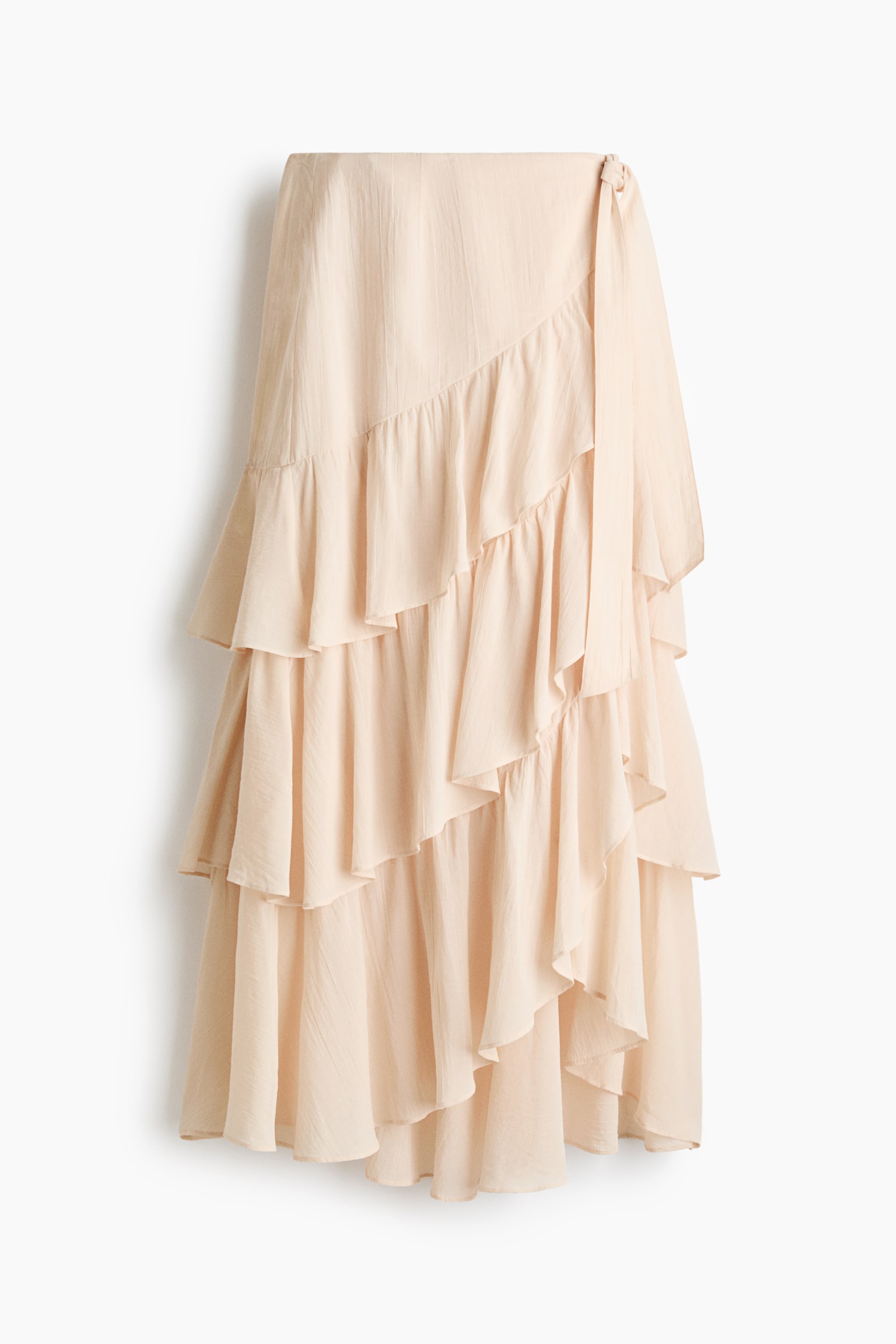 Tiered wrap skirt - 2