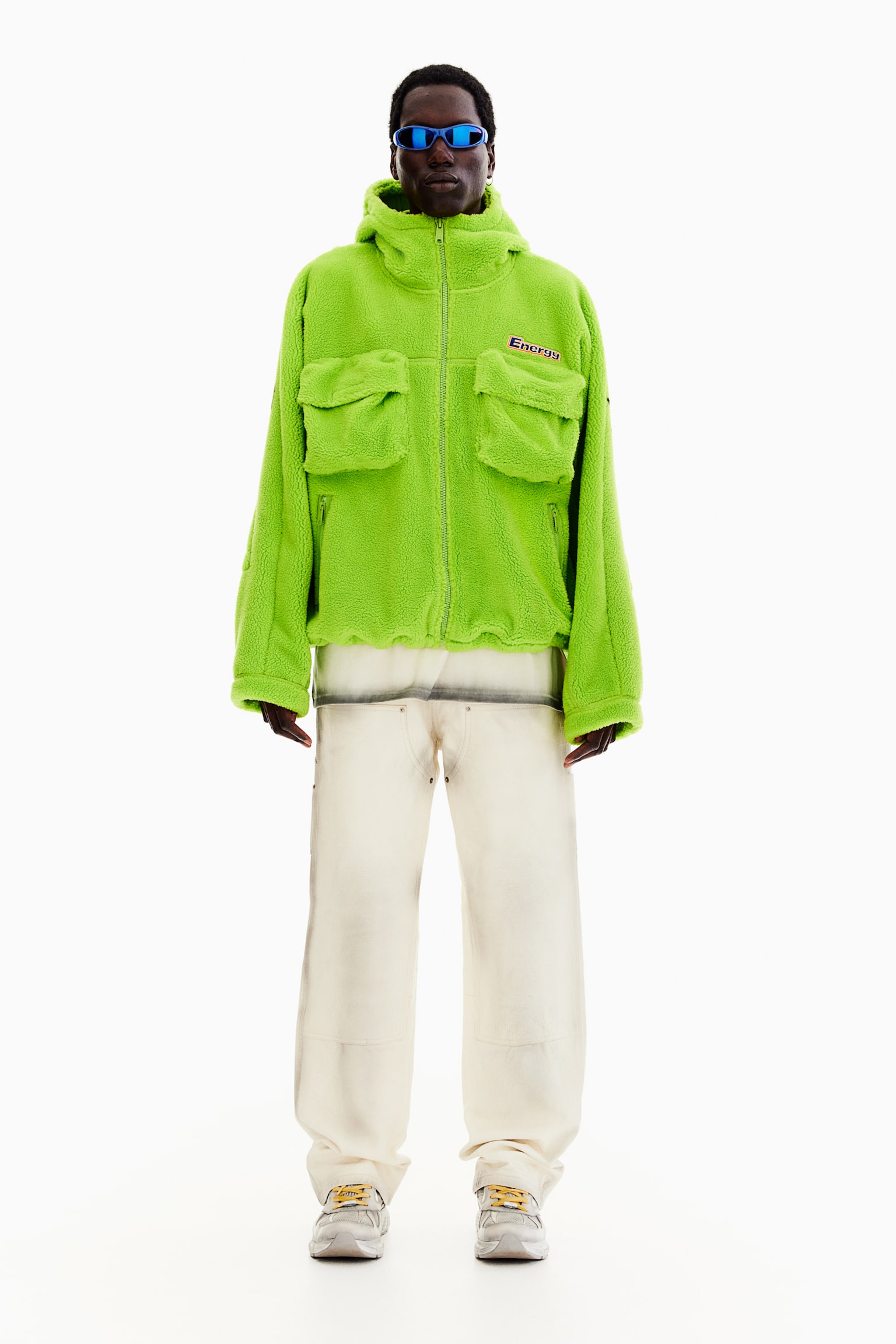 Teddy jacket - Green - 1