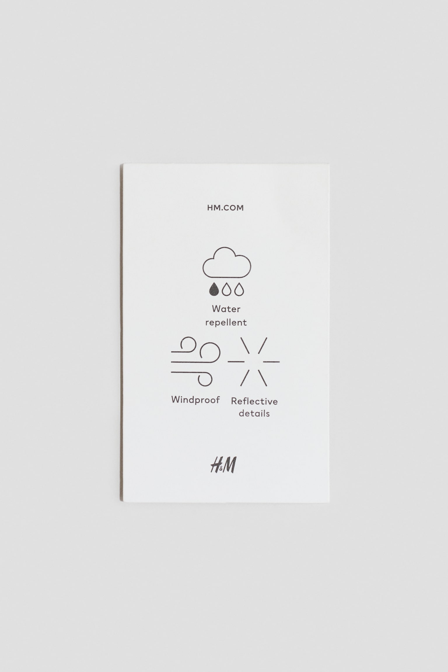 Детские перчатки H&M Water-Repellent Gloves, цвет: Чёрный — фото 3