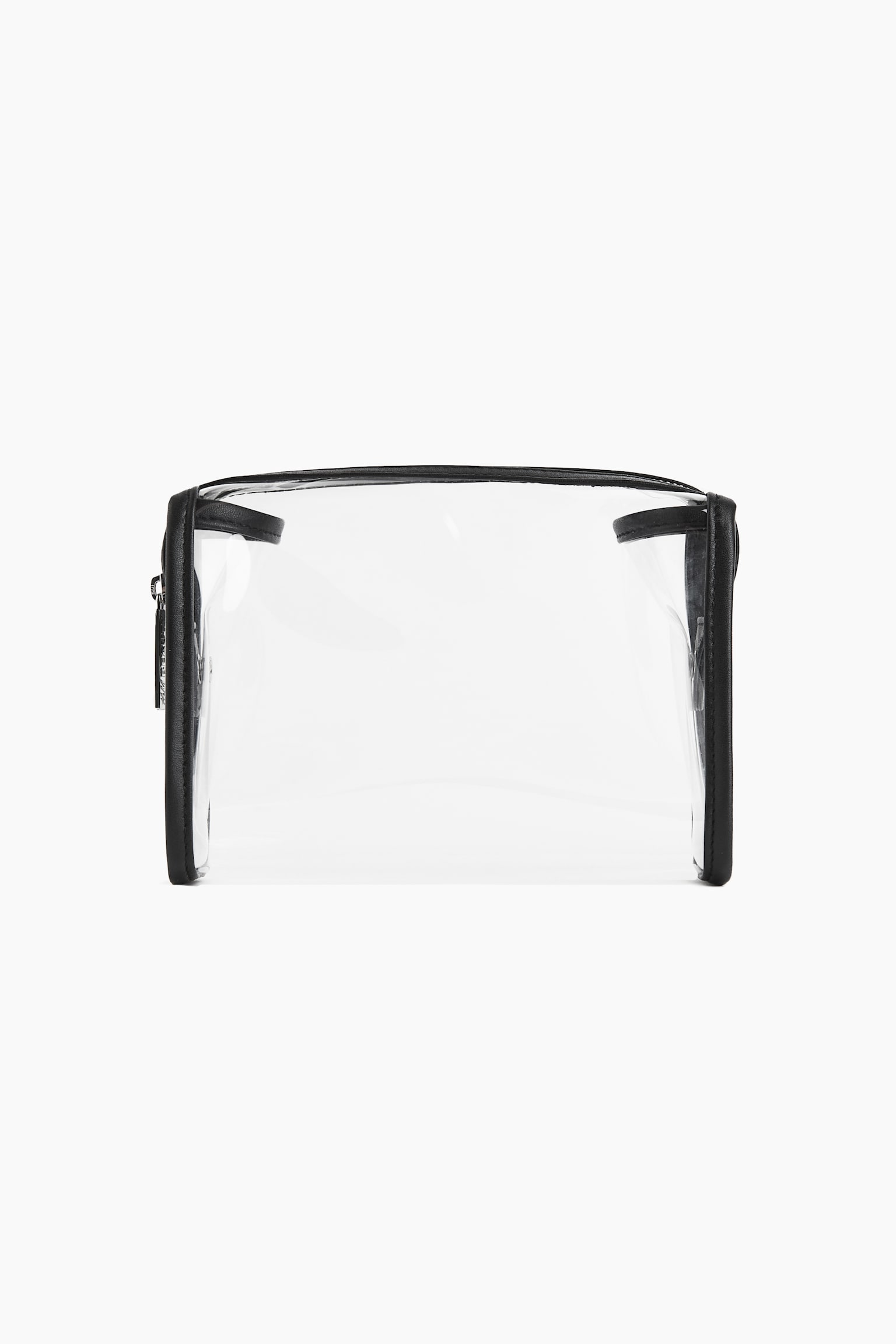 Transparent make-up bag - Black/Transparent/Light dusty green/Transparent - 3