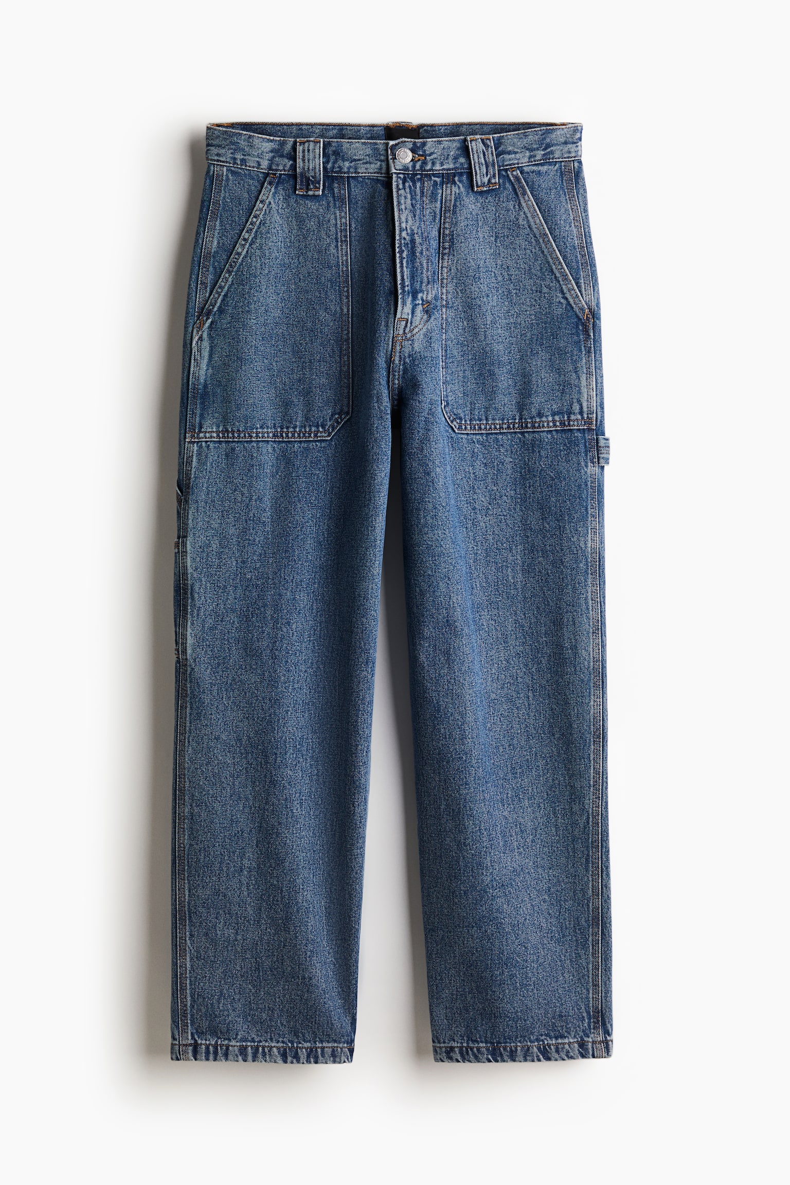 Carpenter Baggy Jeans - Denim blue/Denim black/Denim blue - 1