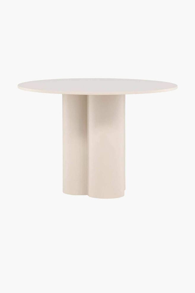 Olivia Table À Manger - Mdf, Beige - 1