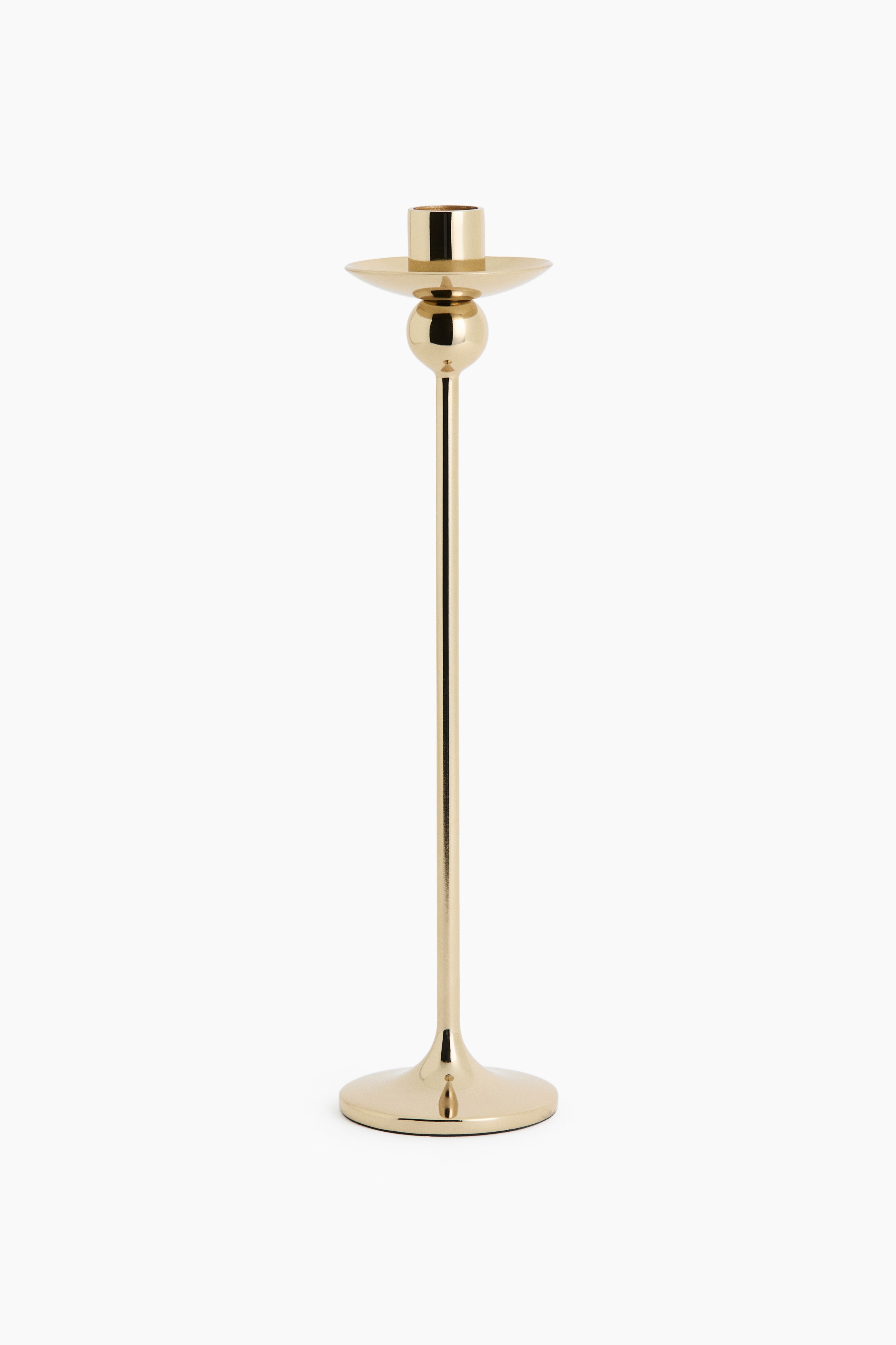 Tall stainless steel candlestickModel