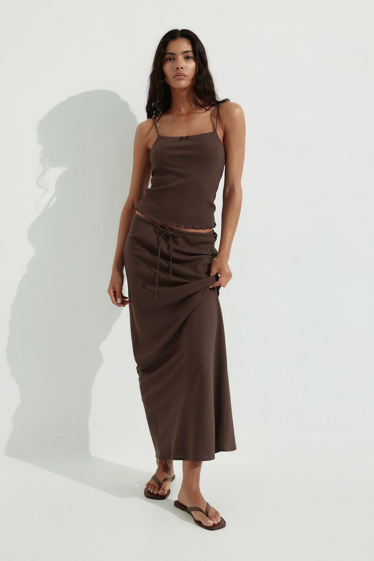 Lace-Trimmed Strappy Top - image 3