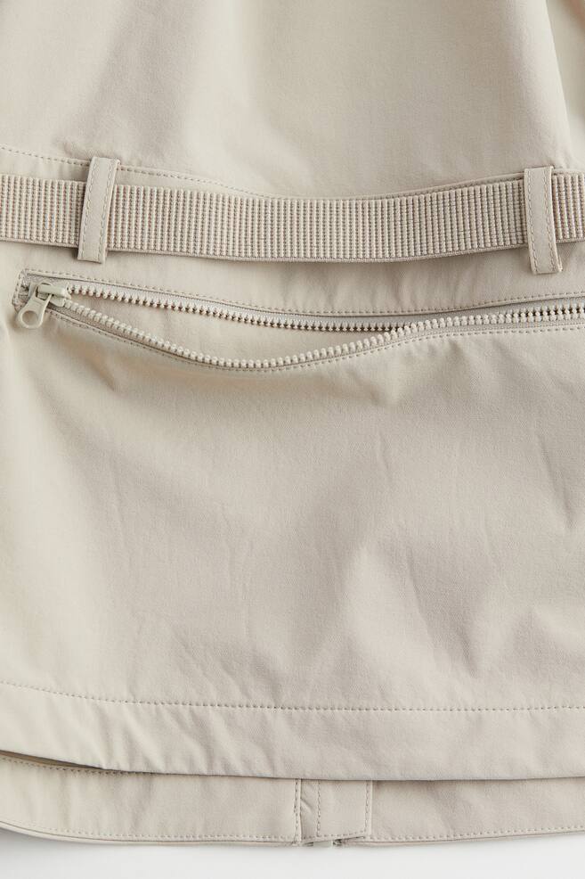 Detachable sleeve jacket - Light beige - 2