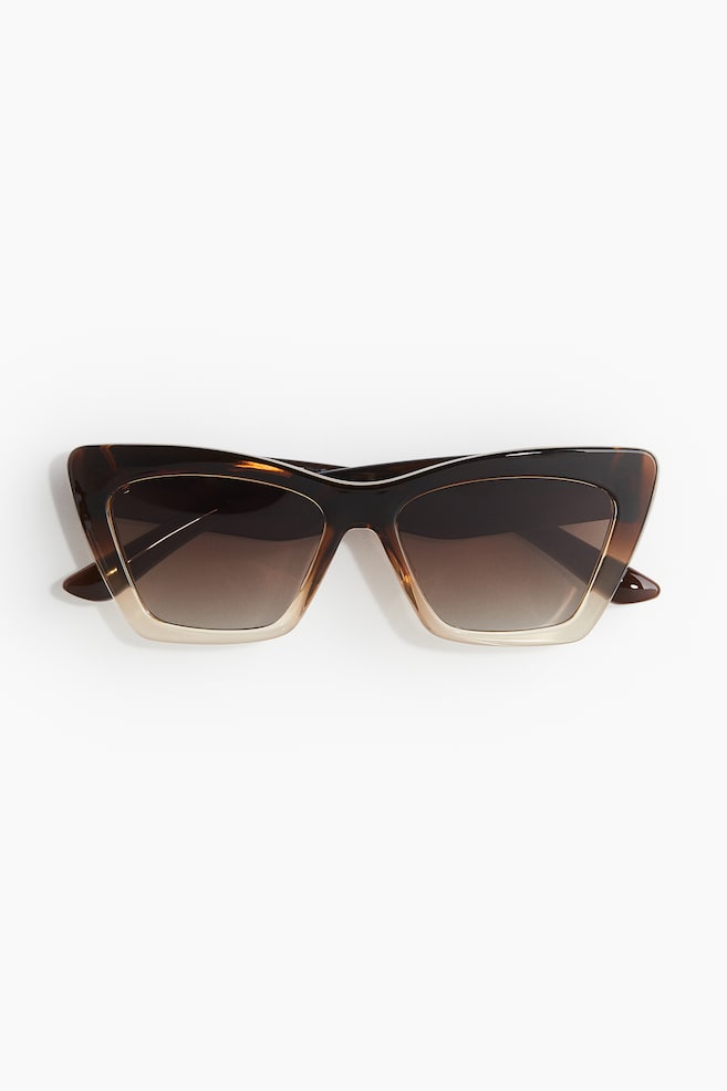 Polariserte solbriller - Dark brown/Sort/Brun/Skilpaddemønstret - 1