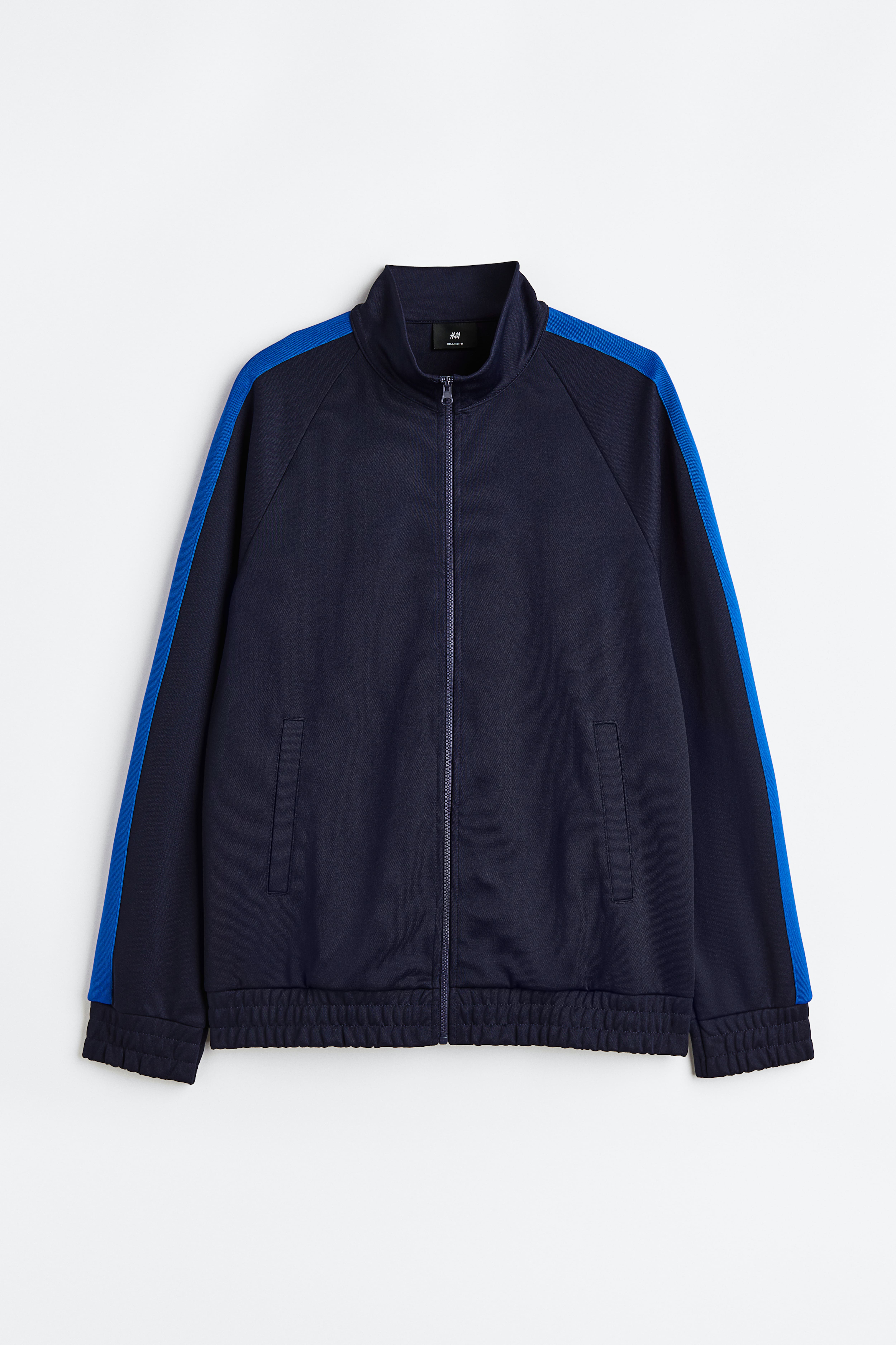 Blue tracksuit jacket hotsell