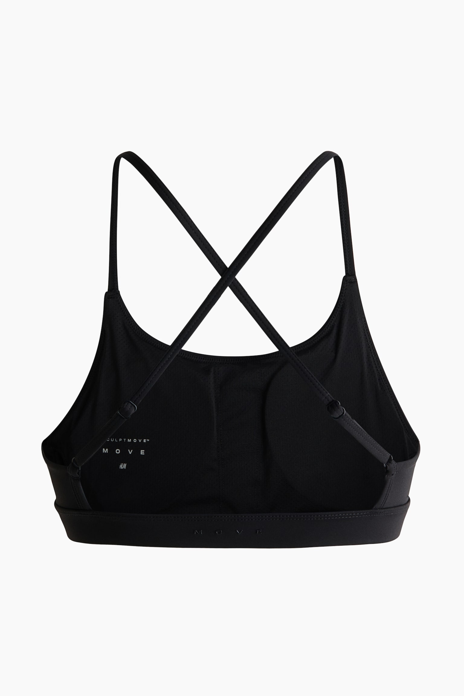 SculptMove™ Sports bra - Black/Warm brown/Cobalt blue - 3