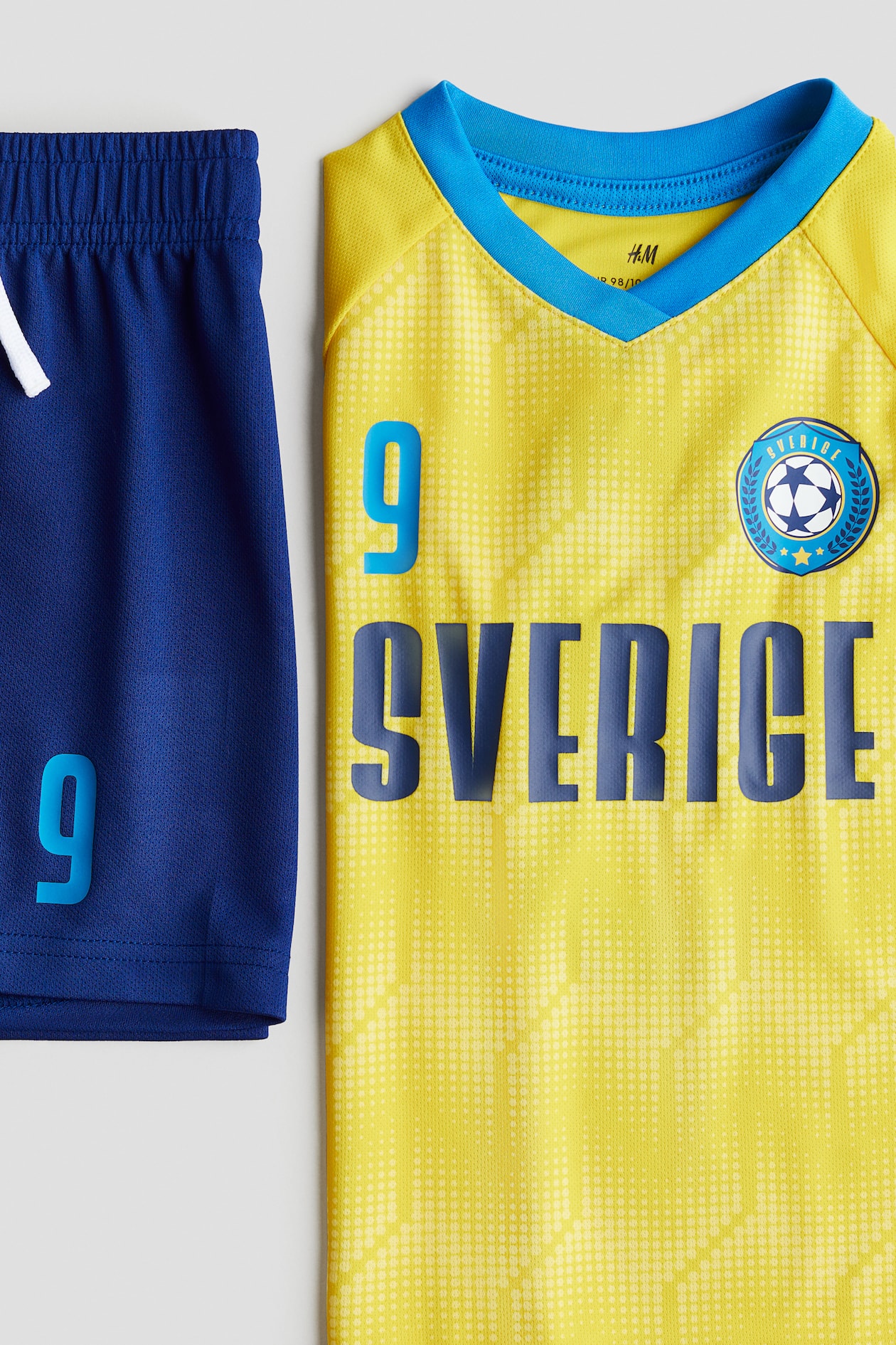 fotballdrakt-gul-sverige-kids-h-m-no