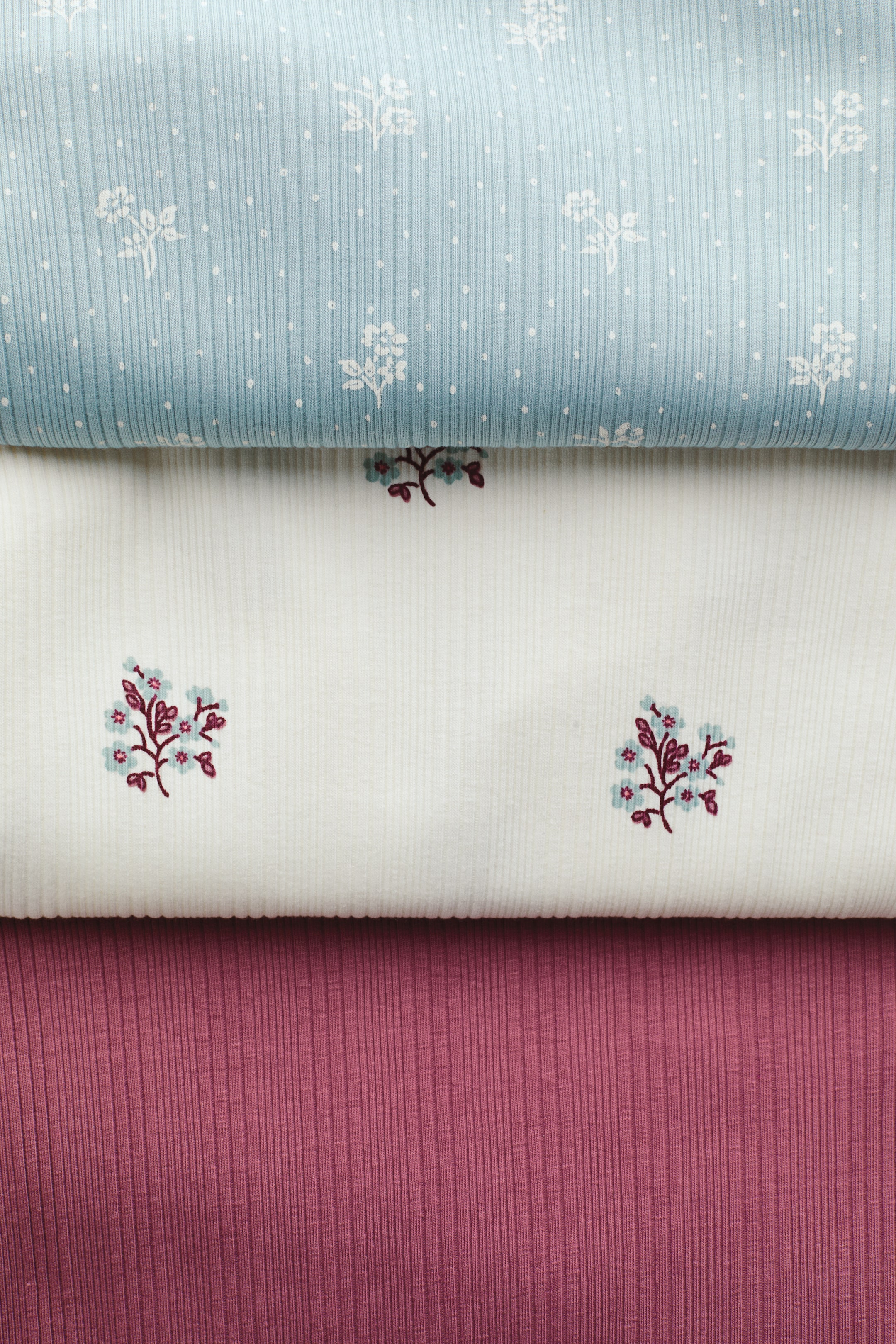 3-Pack Ribbed Tops