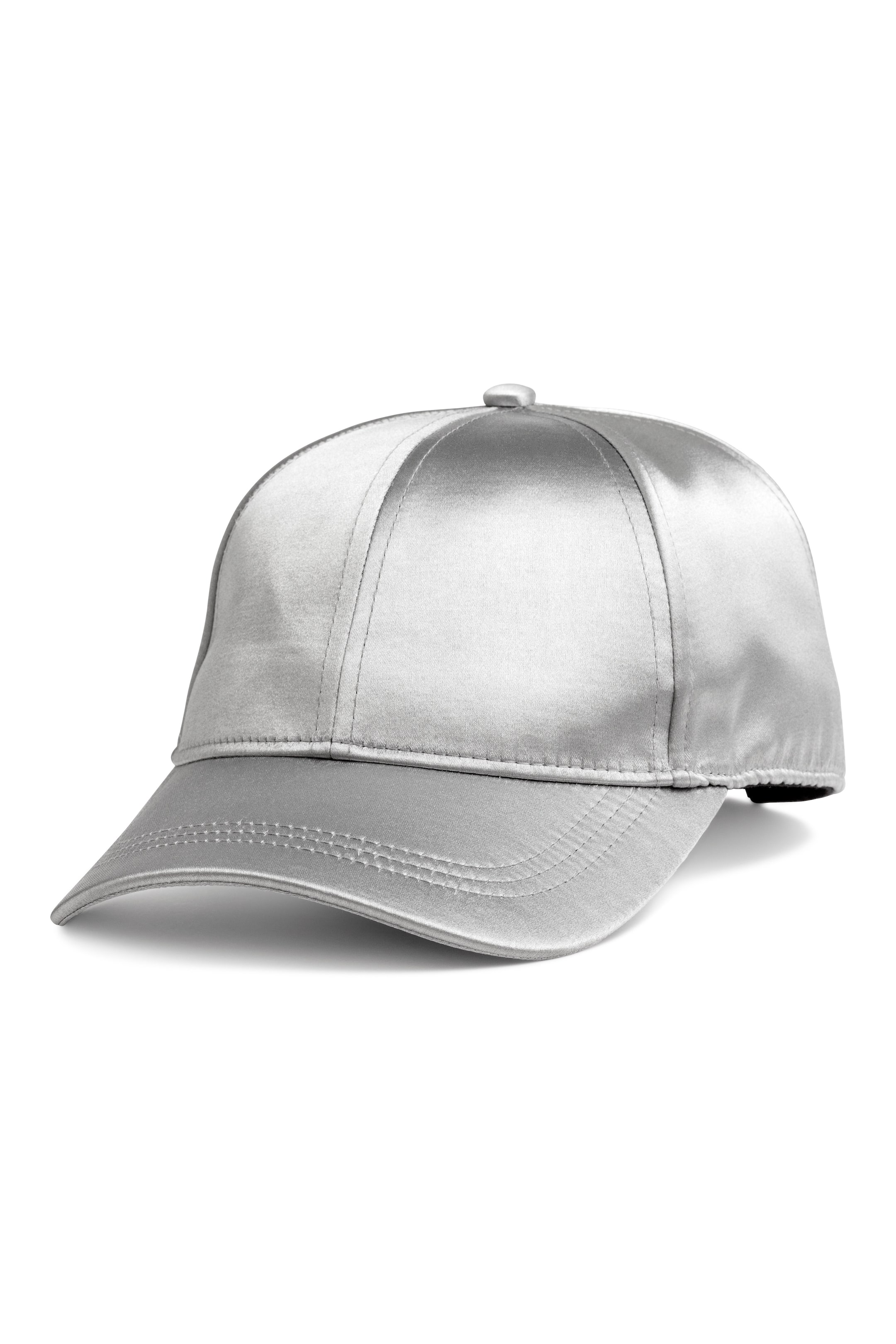 View larger image: Satin cap - Silver - Ladies | H&M GB 1