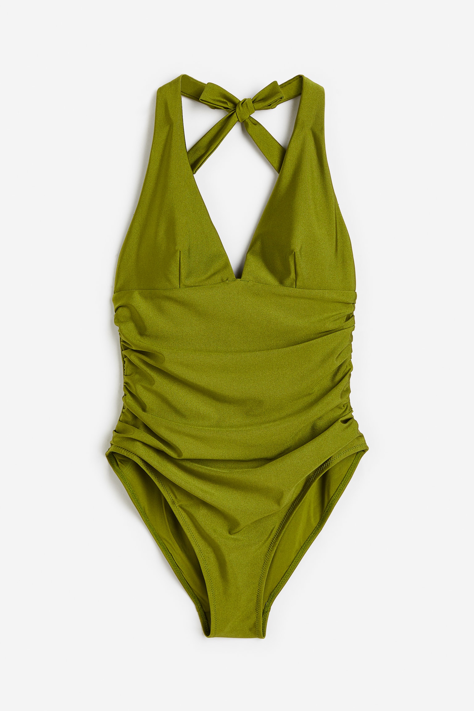 Shaping Swimsuit - Khaki green - 1