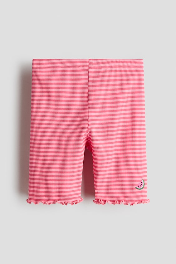 Детские шорты H&M Printed Cotton Bike Shorts