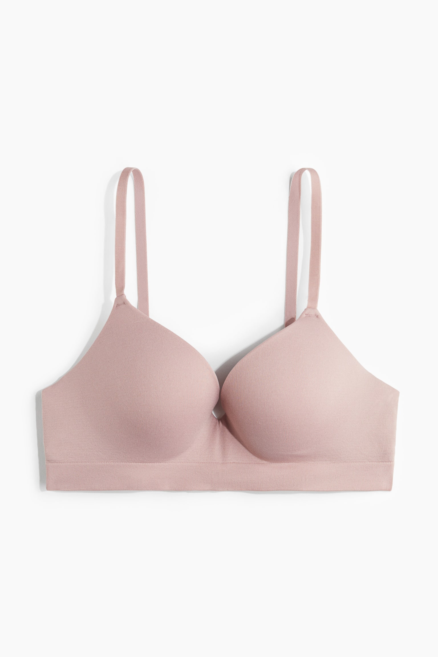 Seamless push-up-bra - Dusty pink/Black/Beige - 1