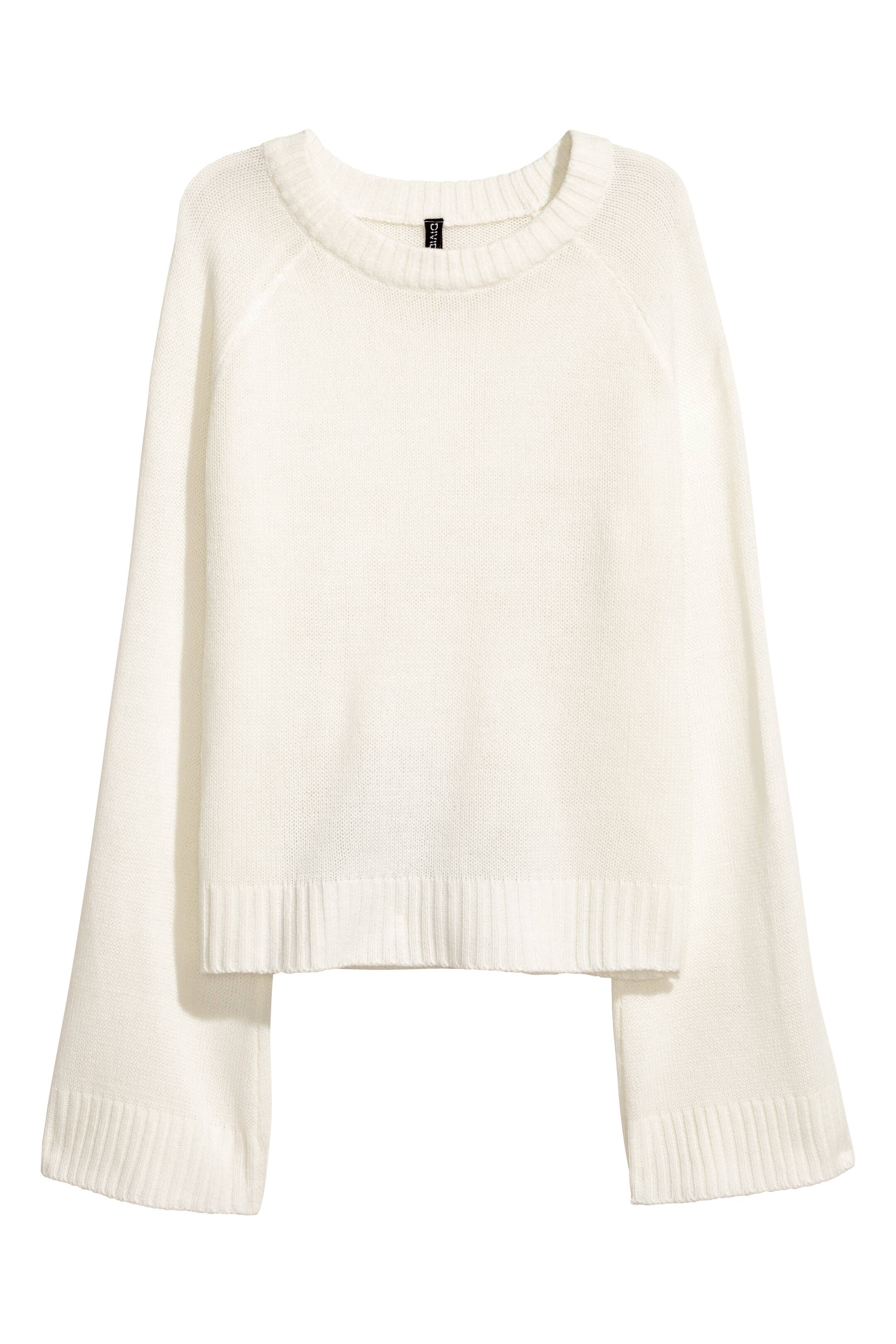 View larger image: Chandail - White - Ladies | H&M CA 1