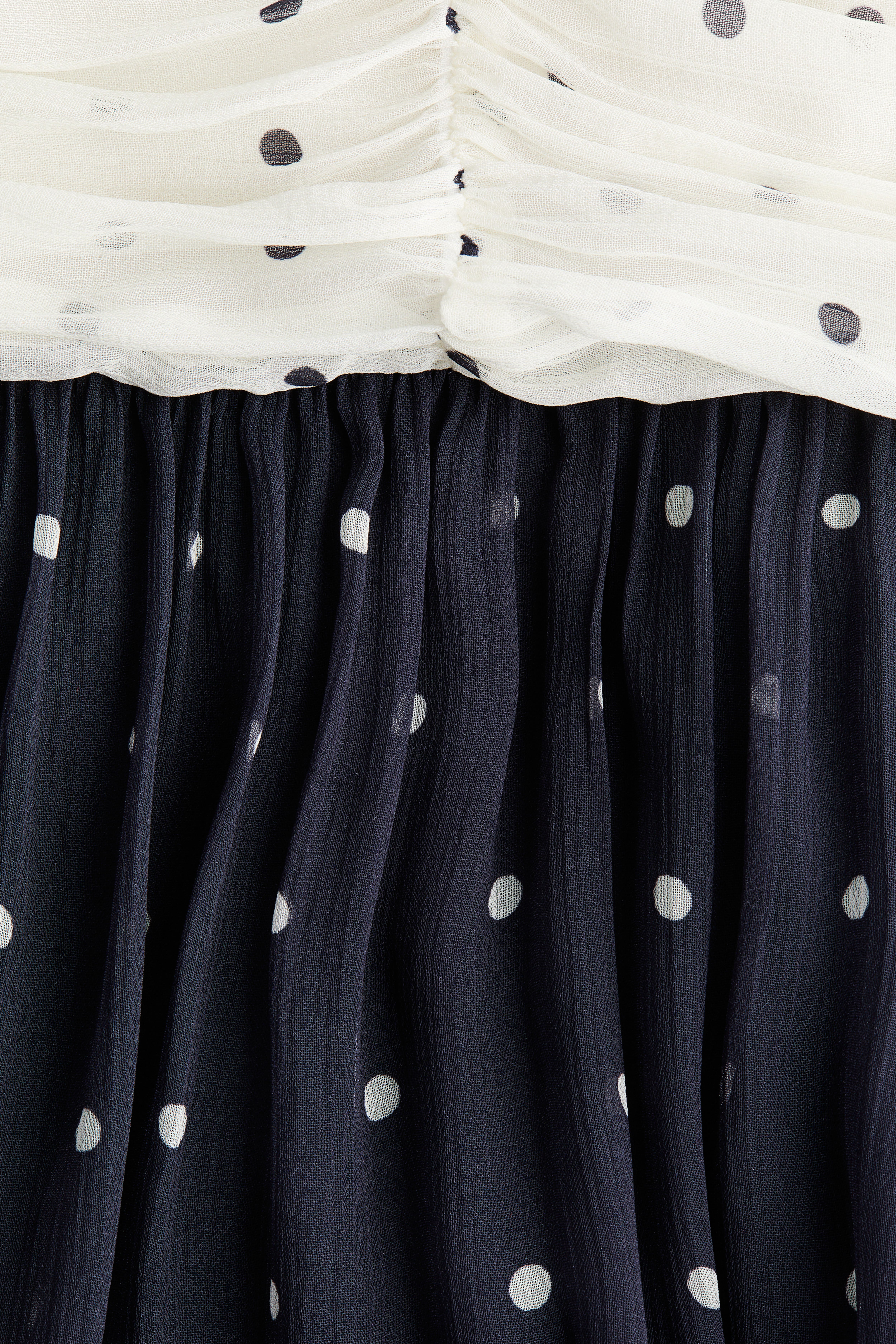 Gathered Slip Dress