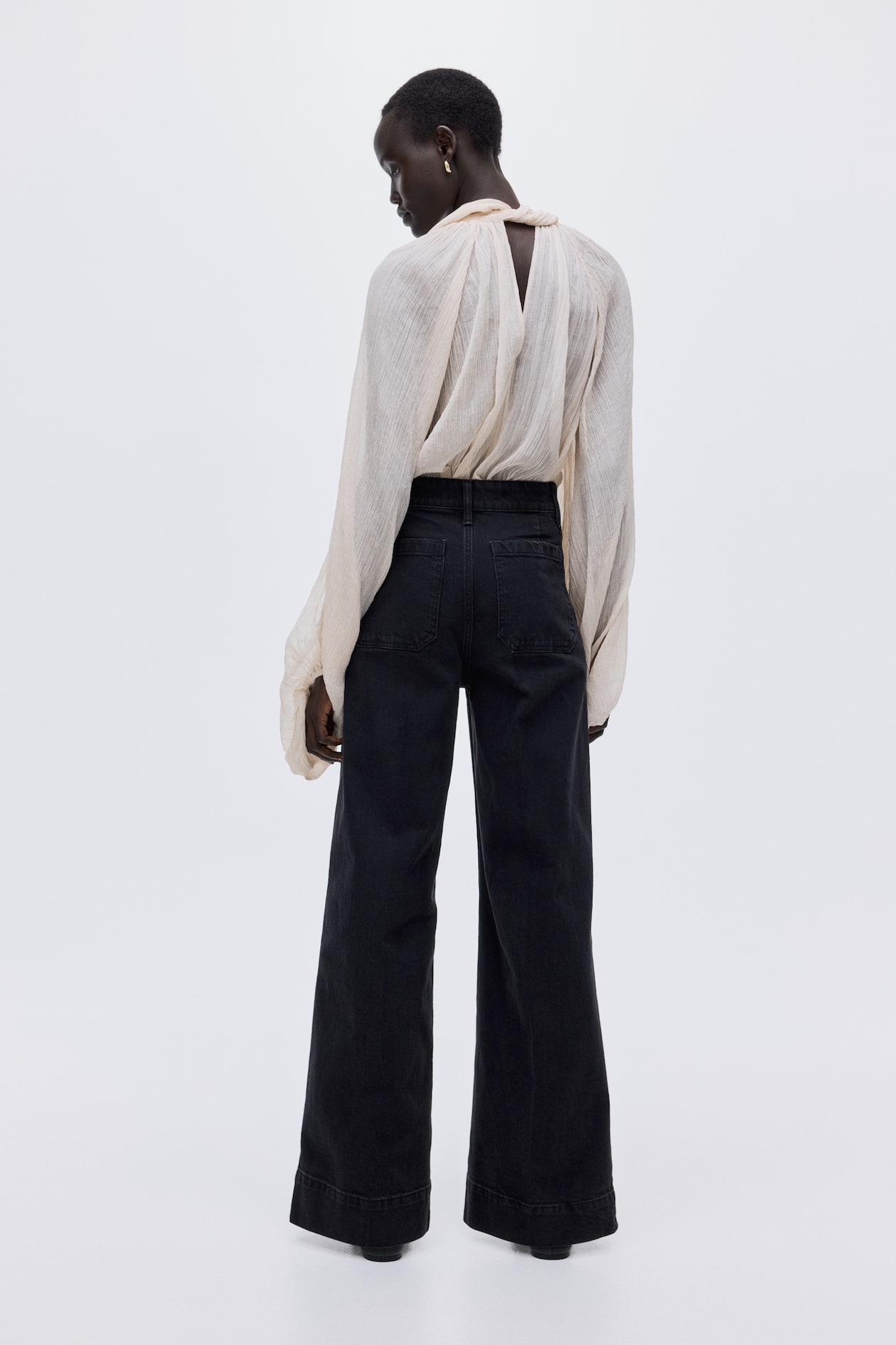 Wide High Jeans - image 4