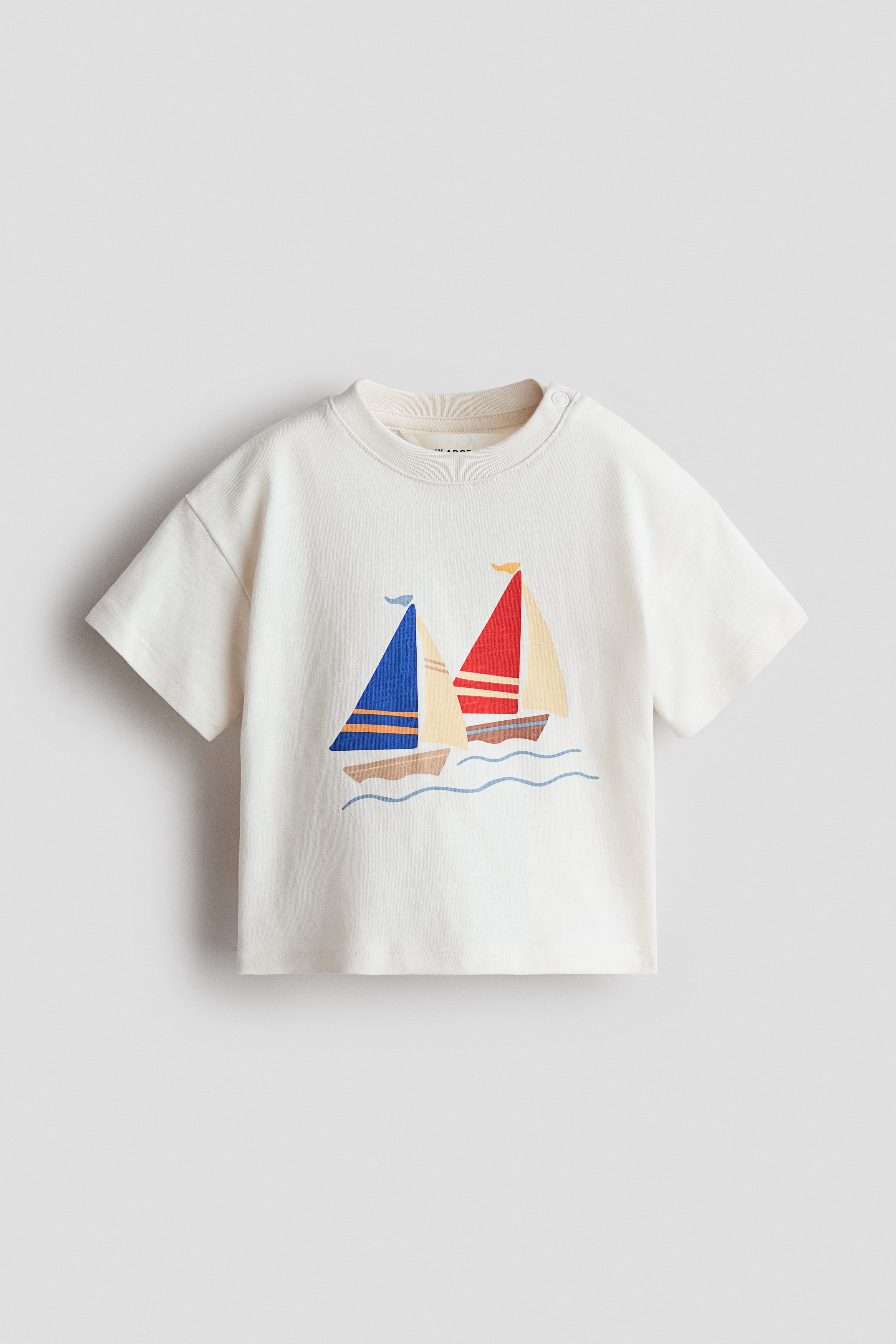 Embroidery-detail T-shirt