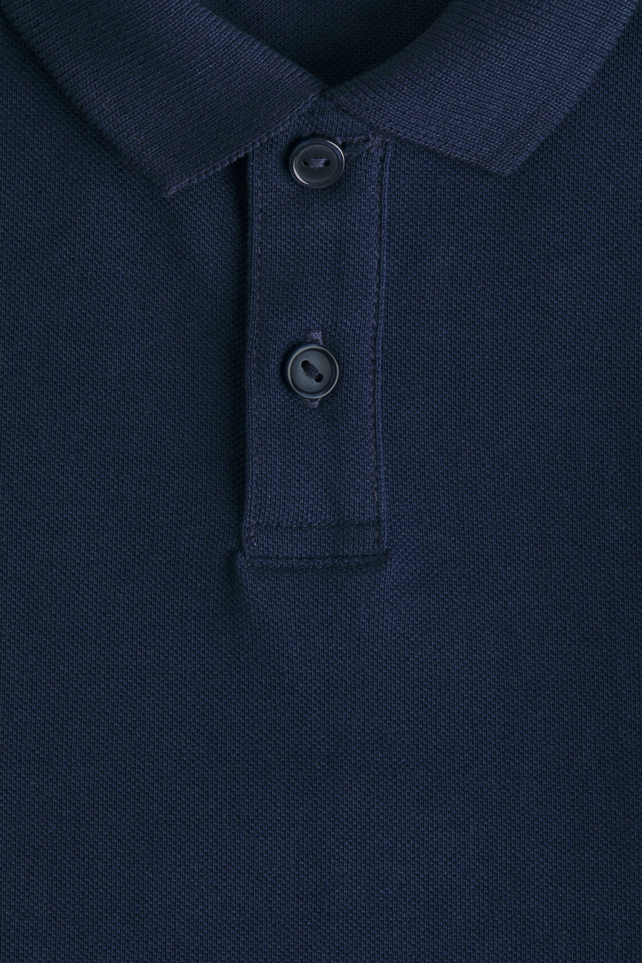 Polo en piqué de coton