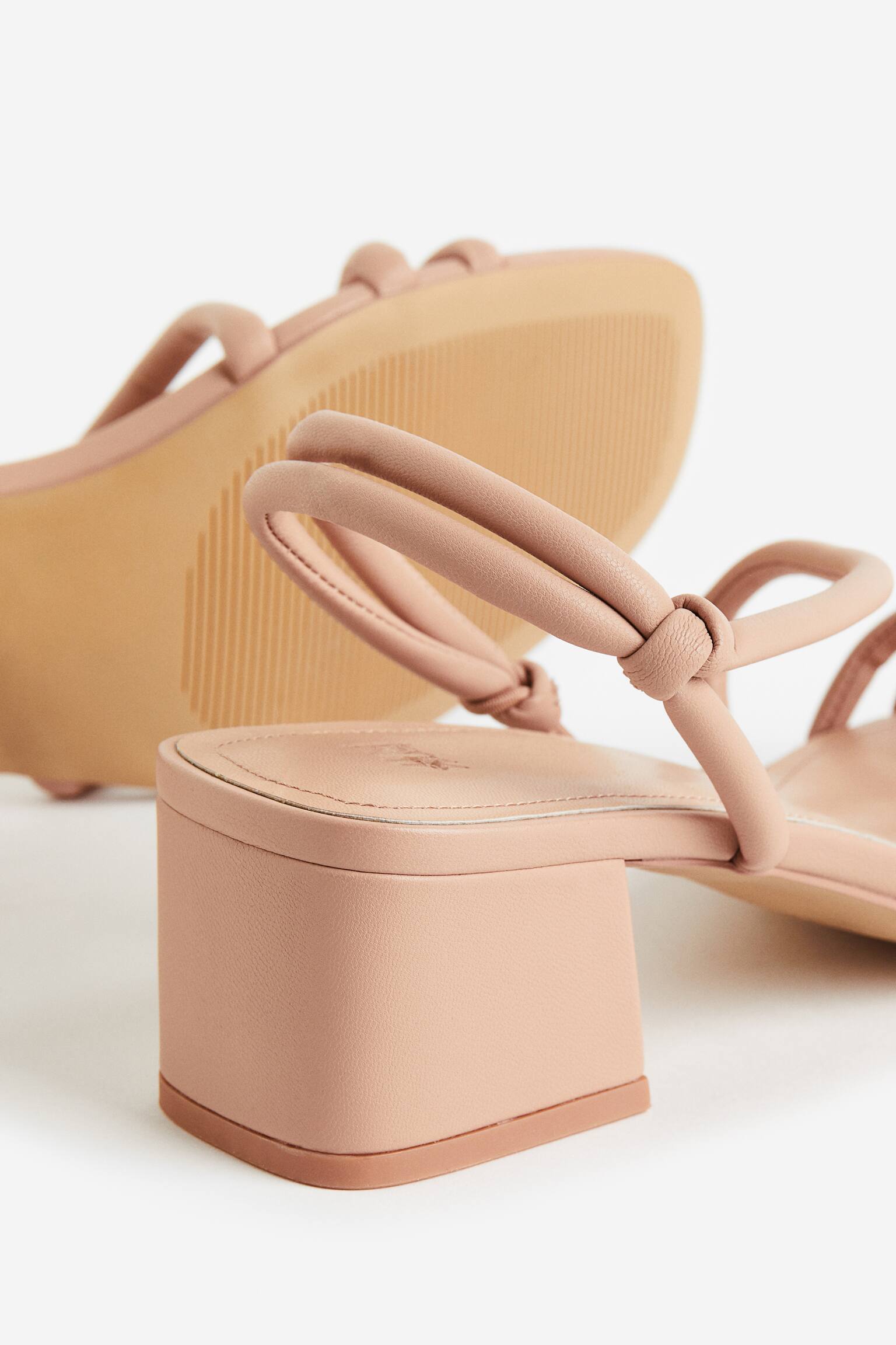 Mules - Beige/Orange - 4