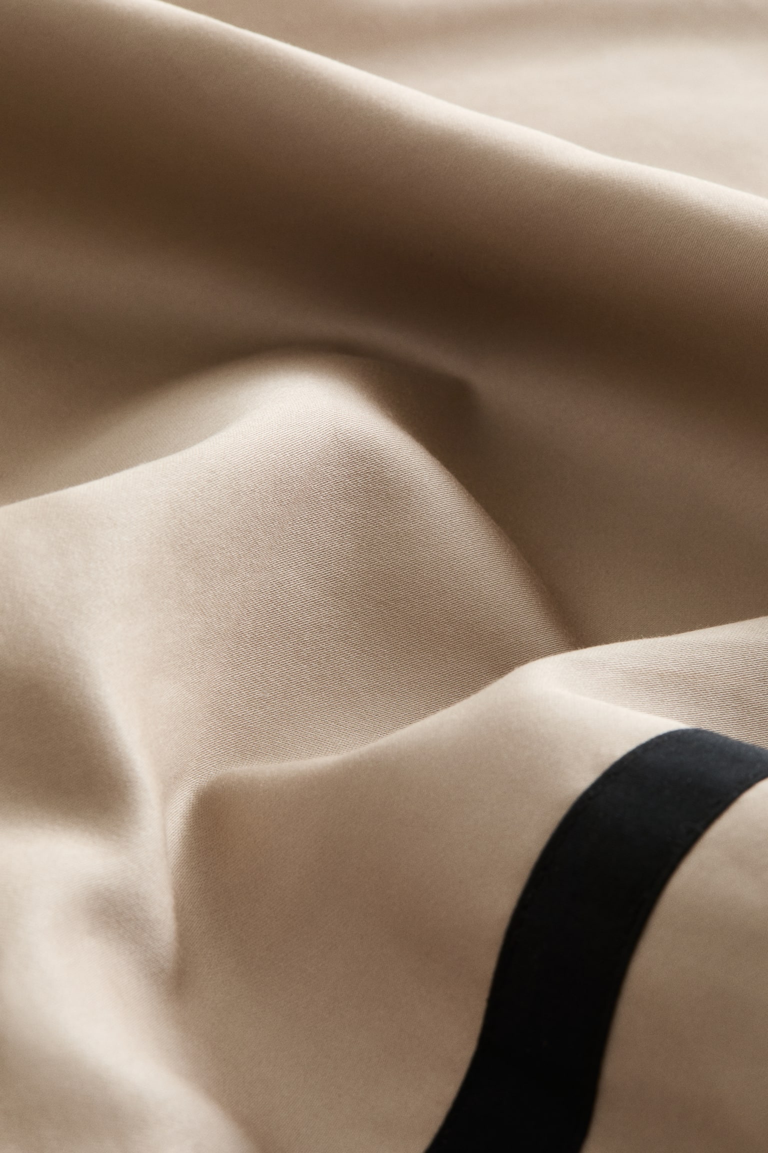 ציפית מכותנה מצרית - בז'/לבן - 2