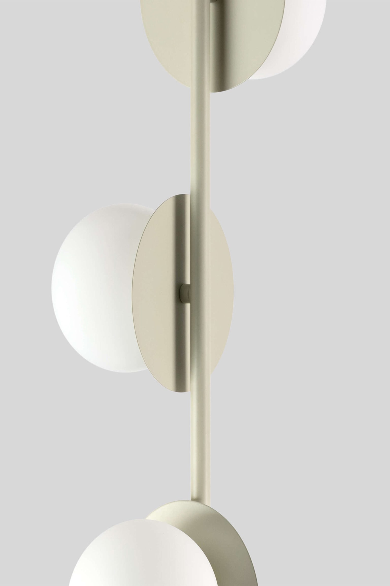 Opal Disk Floor Lamp - Sand - 5