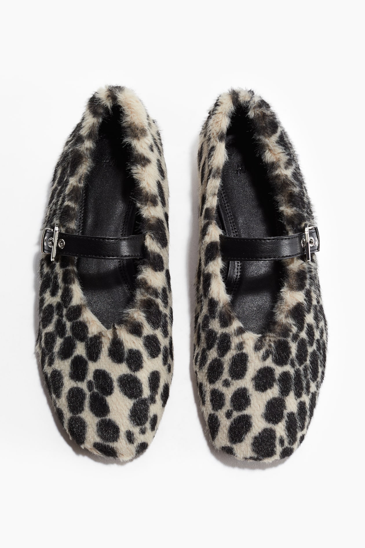 Ballerines façon babies - Beige clair/pois - FEMME | H&M FR