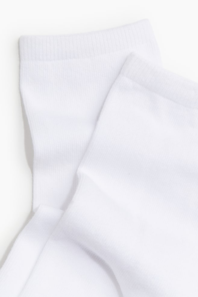 10-pack Socks - White - Ladies | H&M US