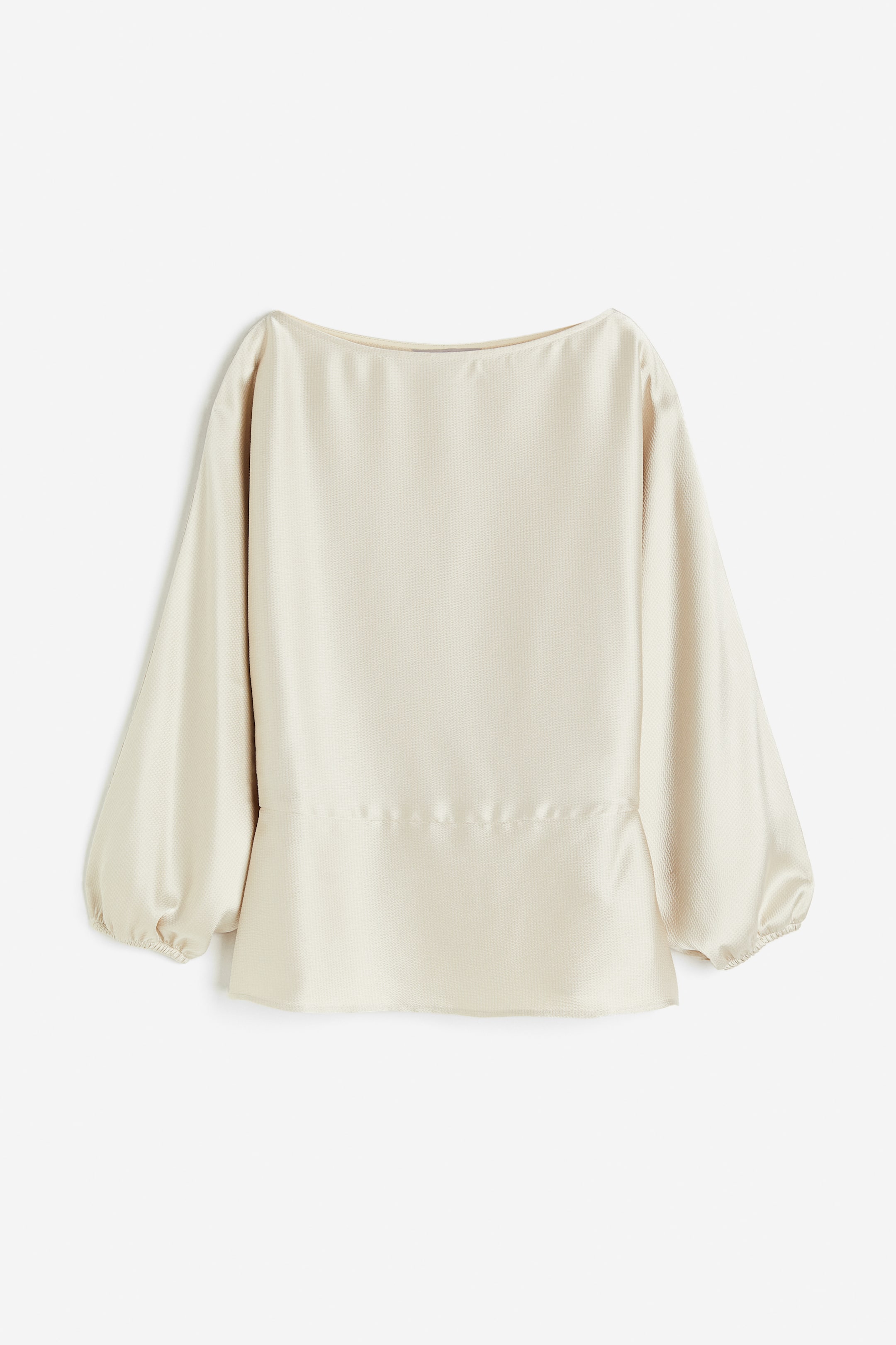 Crêped Satin Blouse