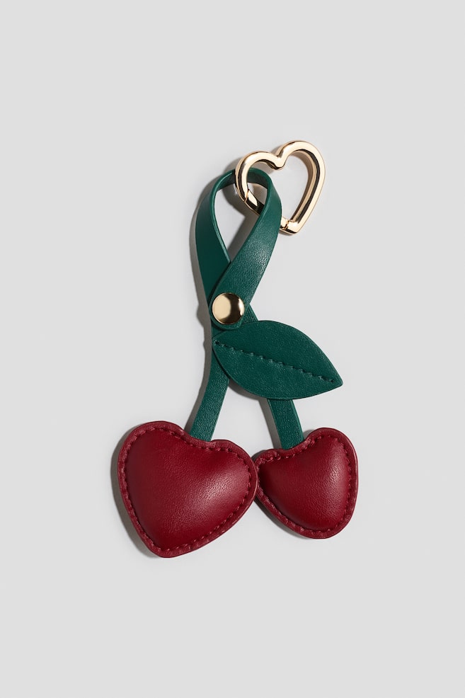 Charm acolchado para bolso - Rojo/Cerezas/Blanco/Dálmata/Verde/Boba tea - 1