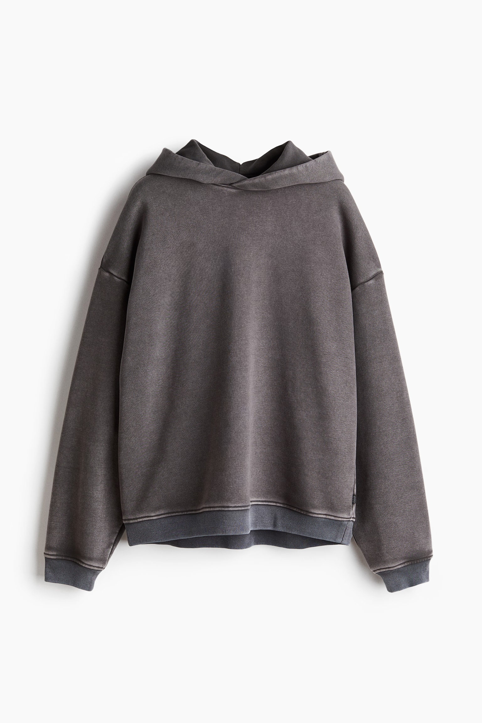 Oversized sports hoodie - Dark grey - 2