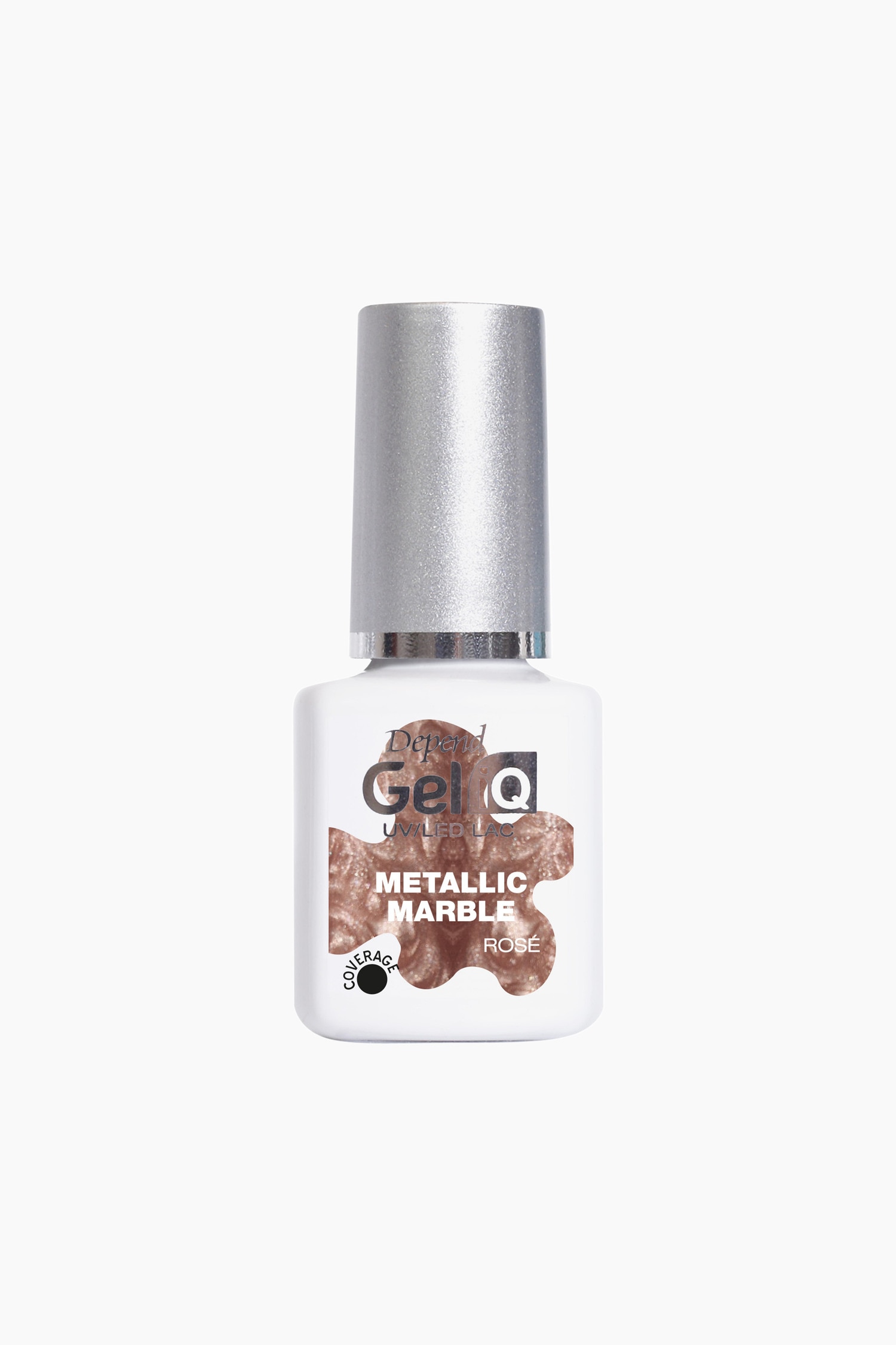Depend - Geliq Metallic Nail Polish - Metallic Marble Rosé