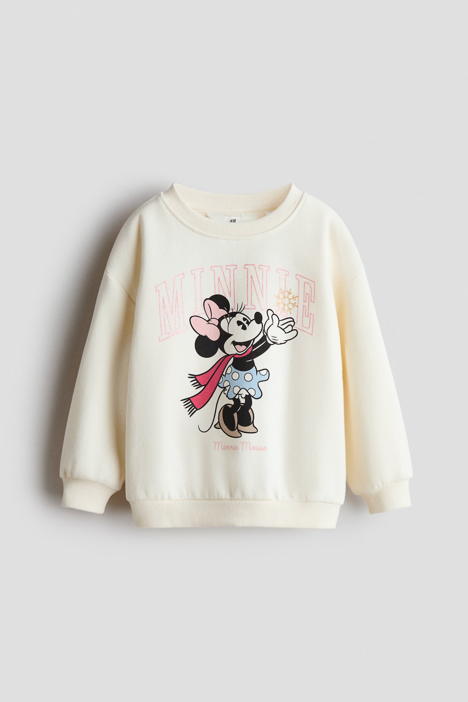Printed sweatshirt - Bianco/Minni/Bianco/Frozen/Rosa chiaro/Minni/Azzurro/Lilo & Stitch/Beige chiaro/Lilo & Stitch/Crema/Hello Kitty/Crema/Bluey/Viola chiaro/rosa/Azzurro/Frozen/Bianco/Kuromi/Bianco/Hello Kitty/Beige chiaro/Bambi/Azzurro/Cinnamoroll/Rosa/Lilo & Stitch/Crema/Minni/Rosa/Titti/Turchese/Gabby's Dollhouse