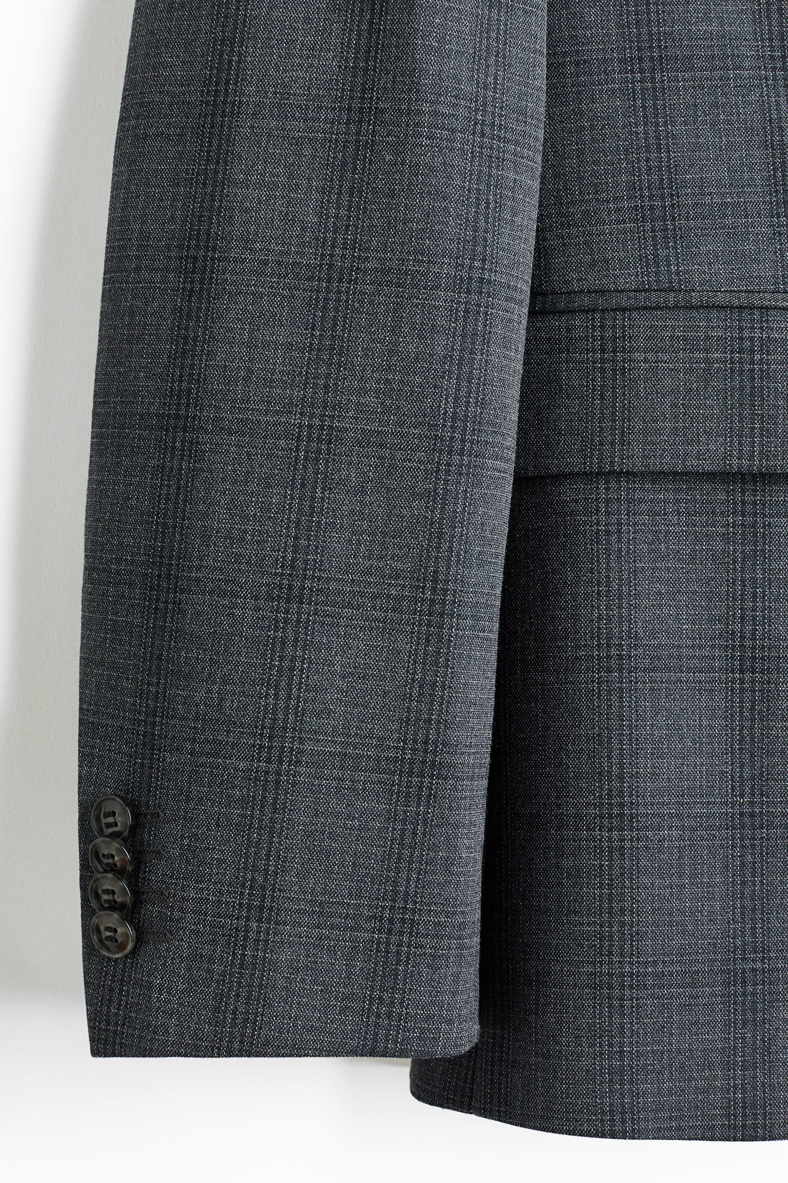 Slim Fit Jacket - Dark grey/Checked/Dark beige/Dark beige/Checked - 3