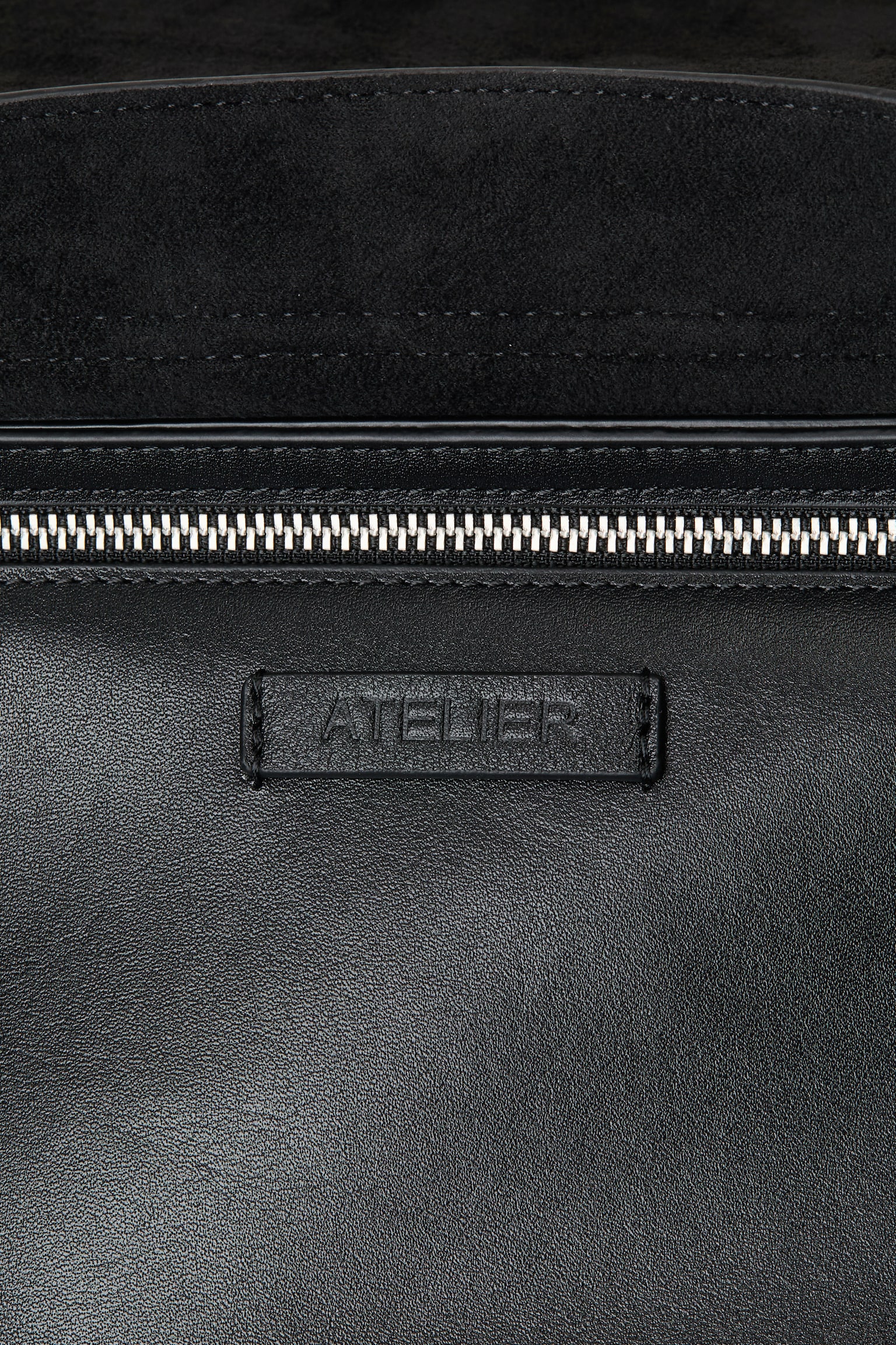 Мужская сумка H&M Leather Crossbody, цвет: Чёрный — фото 6
