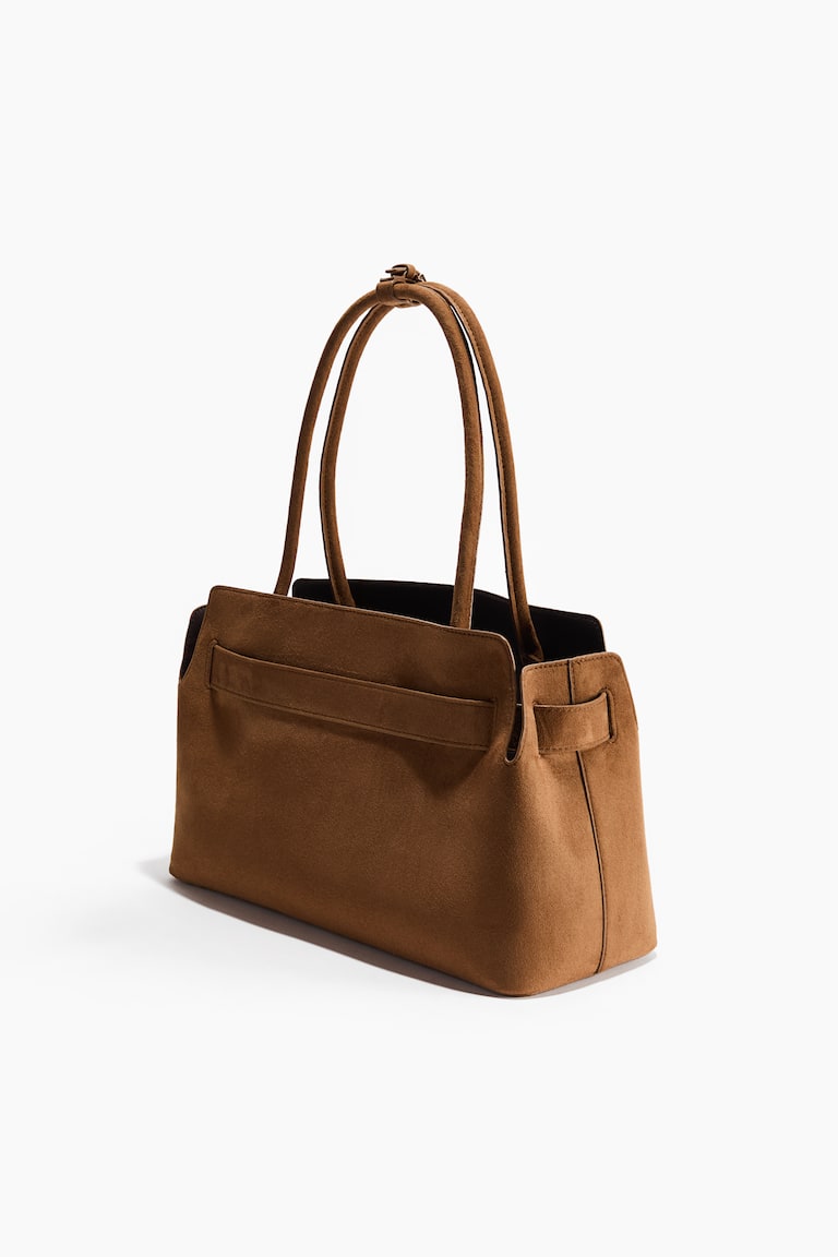 Tote bag avec bride décorative Brown FEMME H&M FR