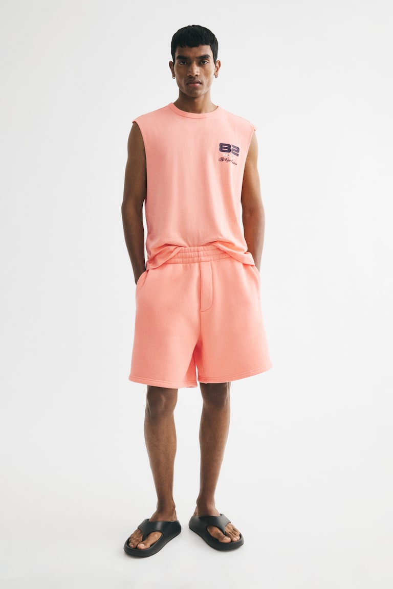 Šorts od duks materijala Relaxed Fit