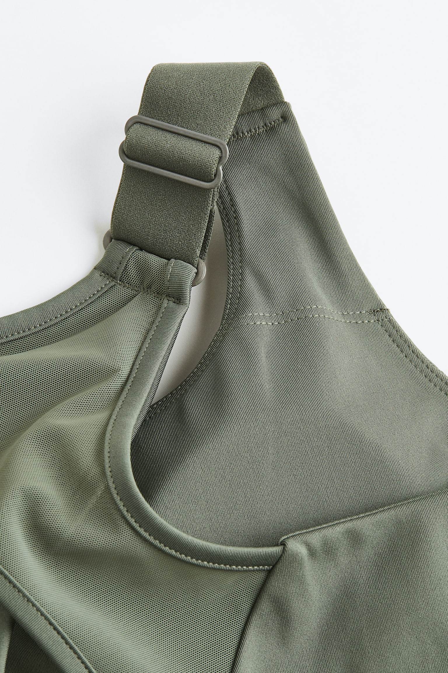 High Support DryMove™ Sports Bra - Dark khaki green/Black/Dark blue/White/Dark khaki green/Light beige/Bright blue/Dark teal/Dark plum - 2