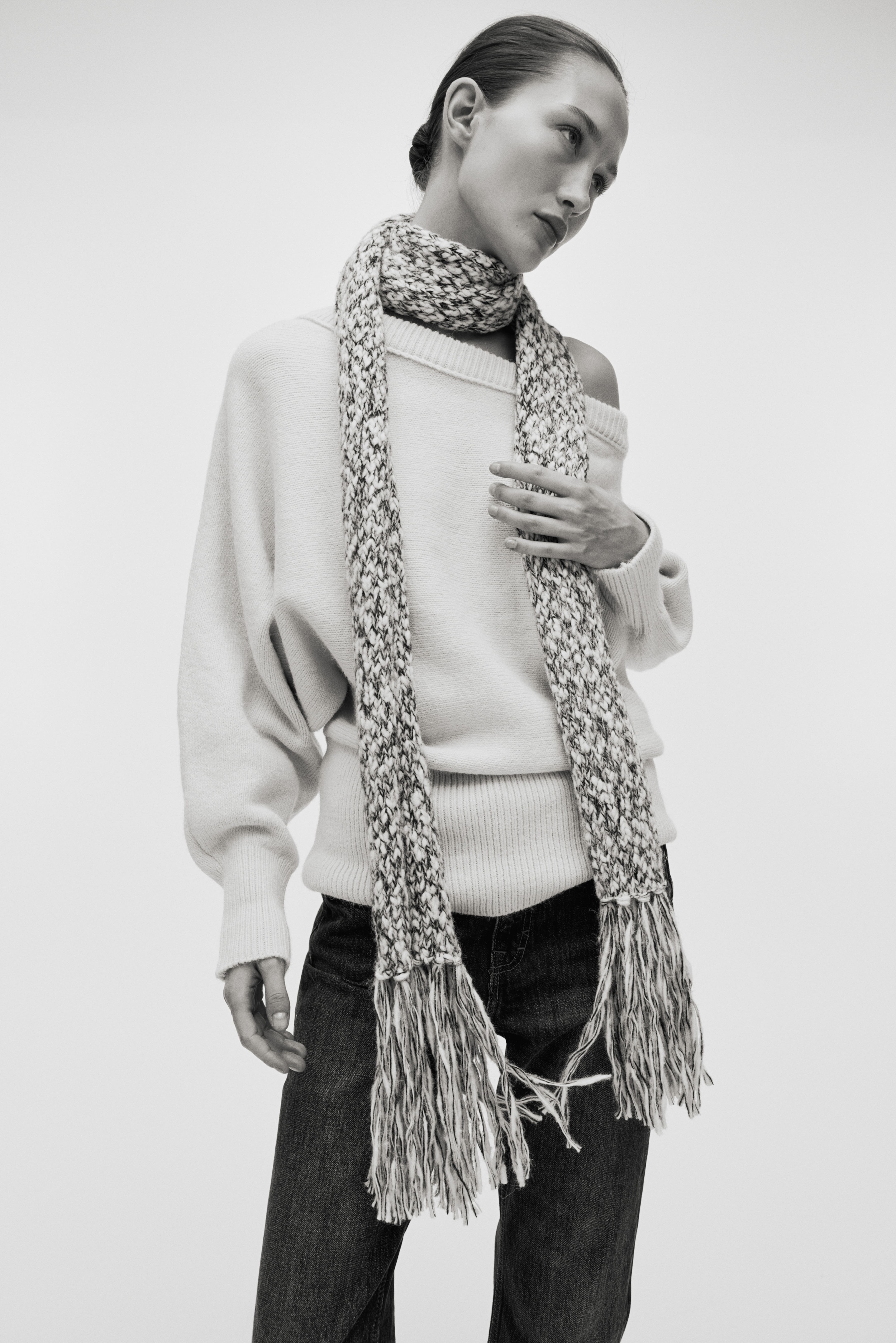 One-Shoulder Sweater
