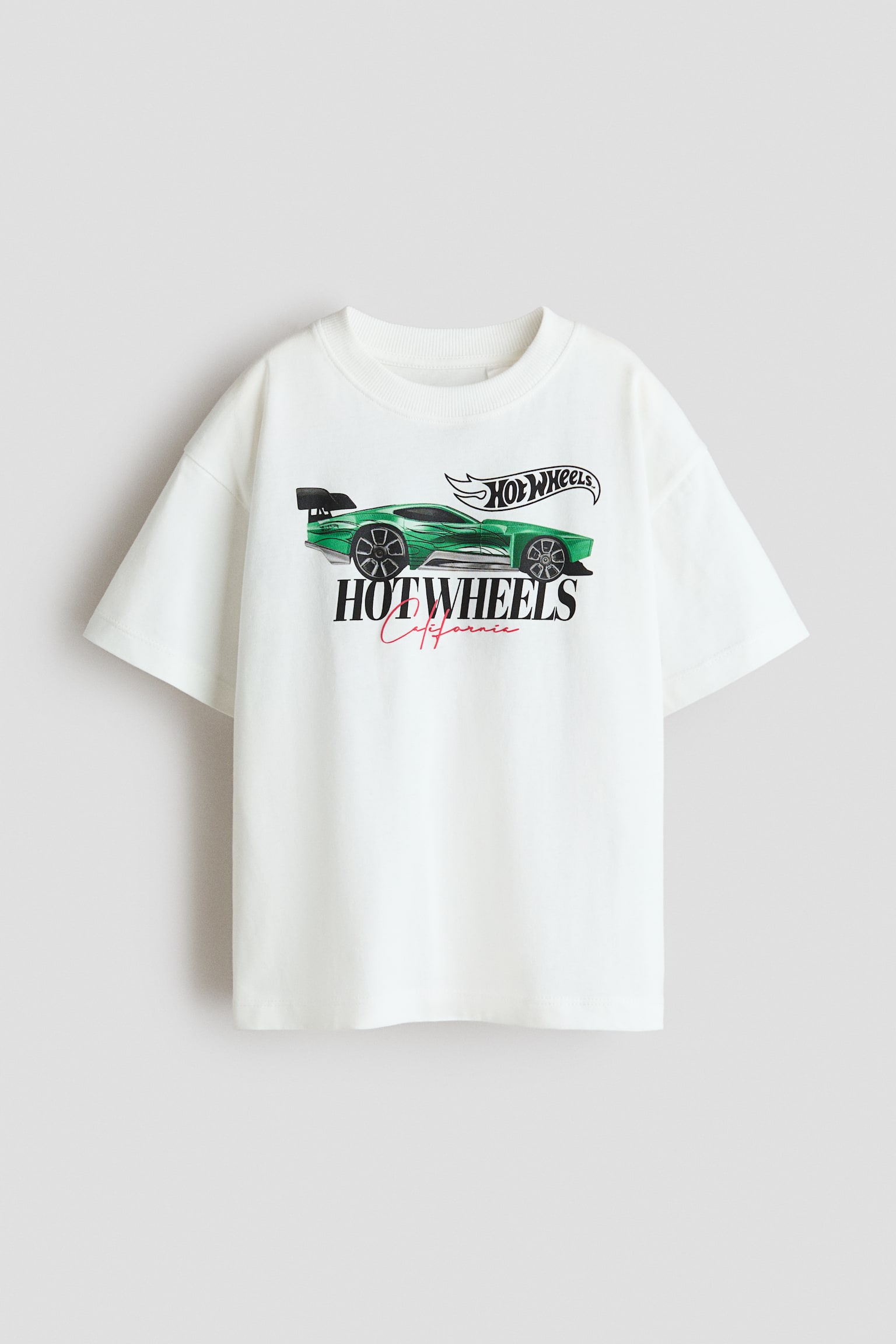 T-shirt met print - Loose Fit - Wit/Hot Wheels/Grijs/Spider-Man/Grijs gemêleerd/Spider-Man/Lichtblauw/Marvel Comics/Rood/Marvel Comics