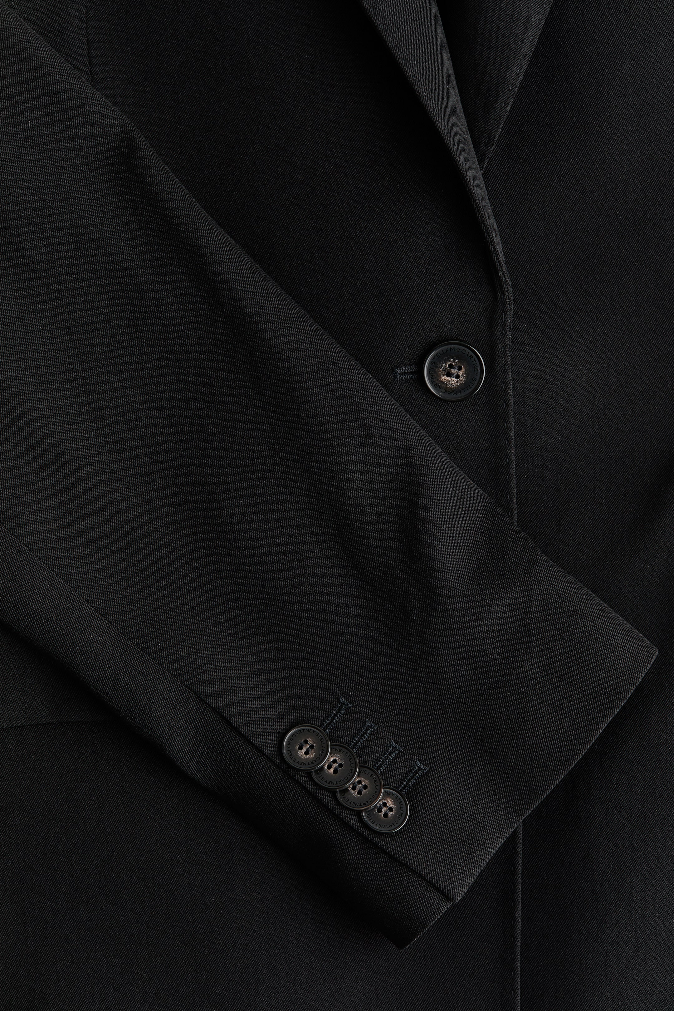 Single-Breasted Wool Blazer