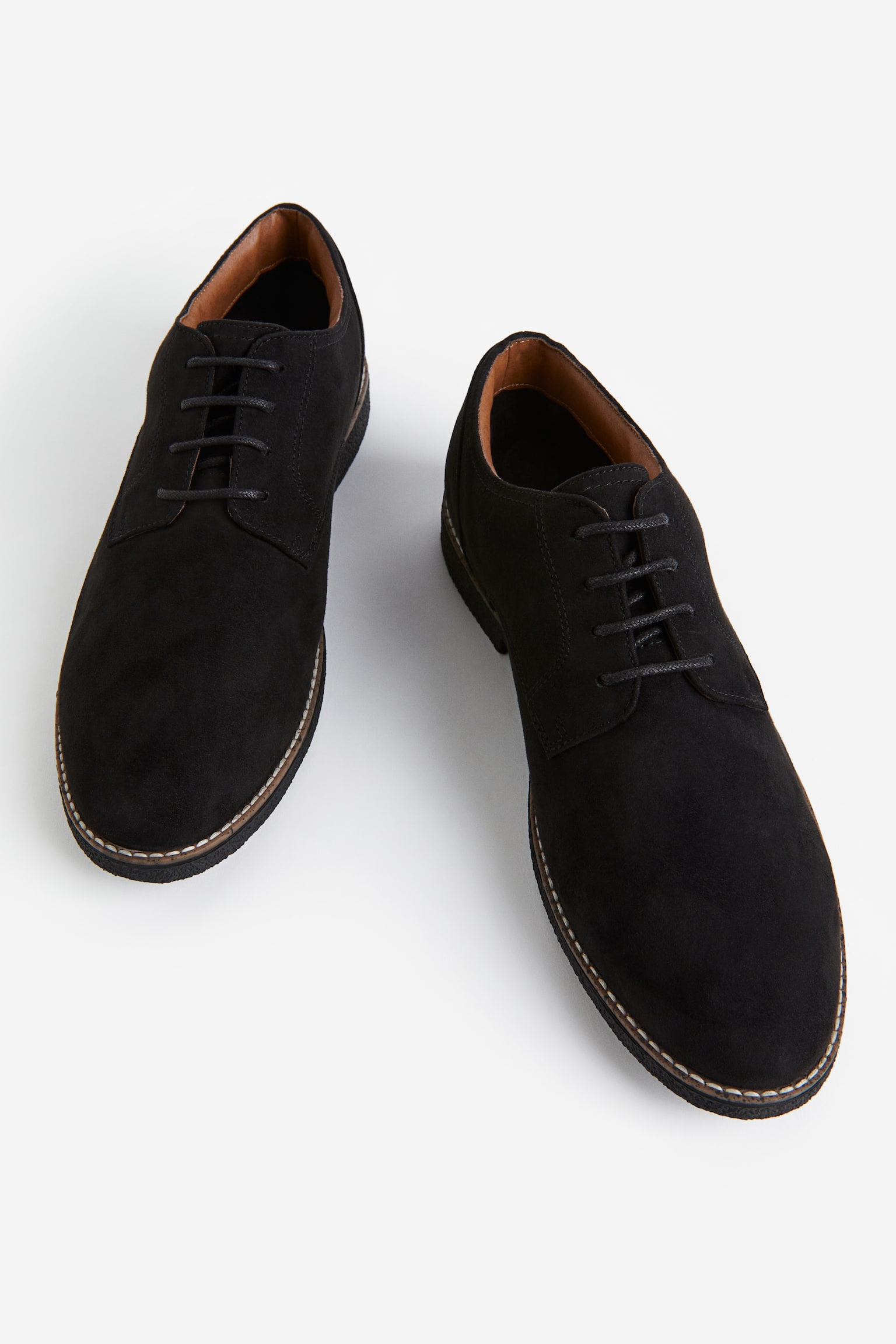 Derby Shoes - Black - 3