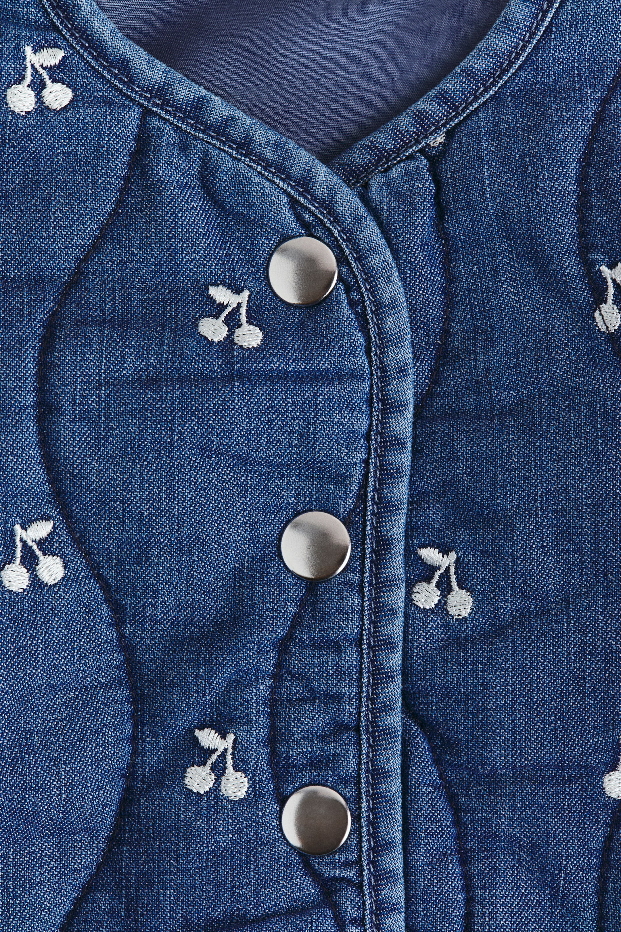 Veste matelassée en denim