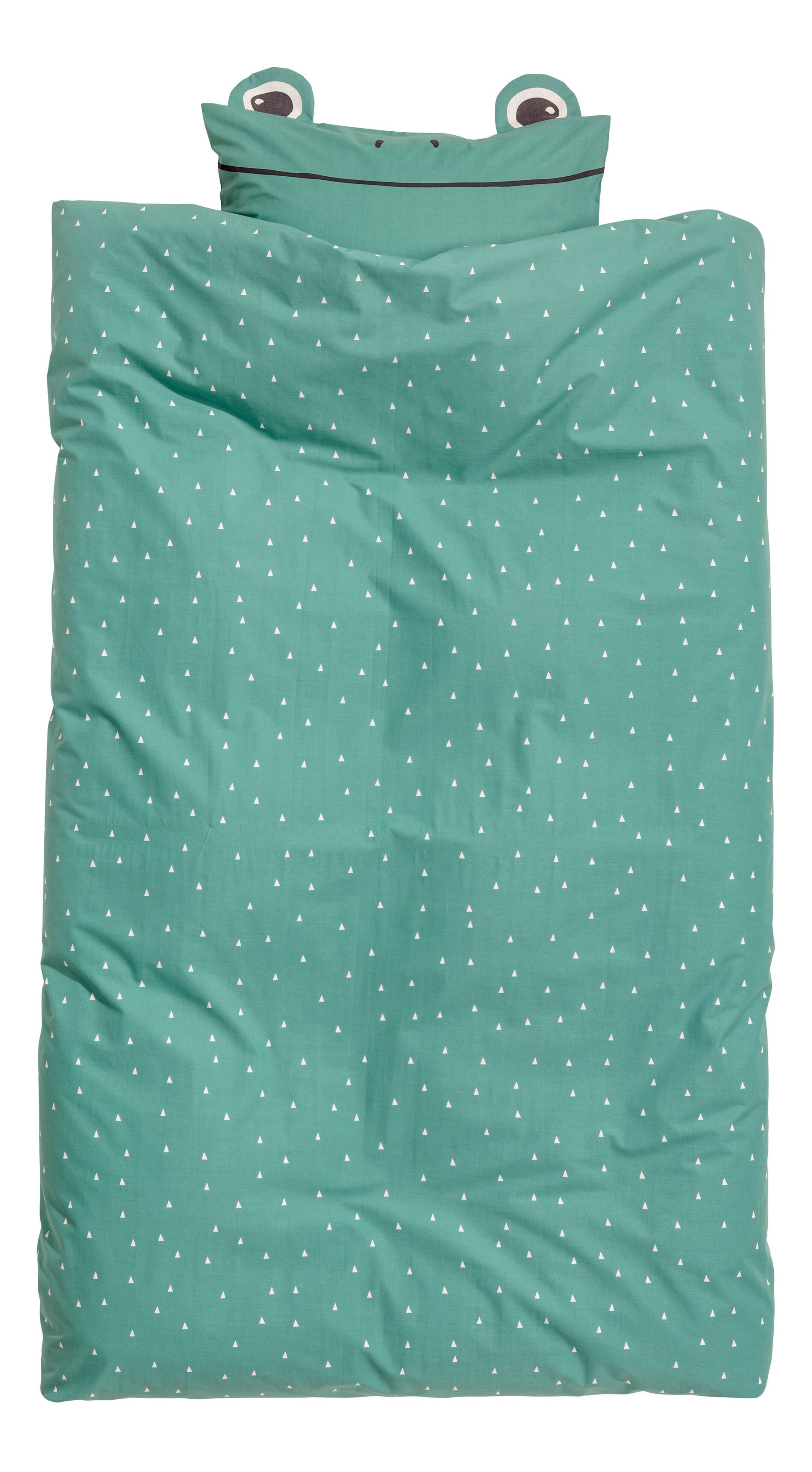 Agrandir l'image: Parure de couette à motif - Vert - Home All | H&M FR 1