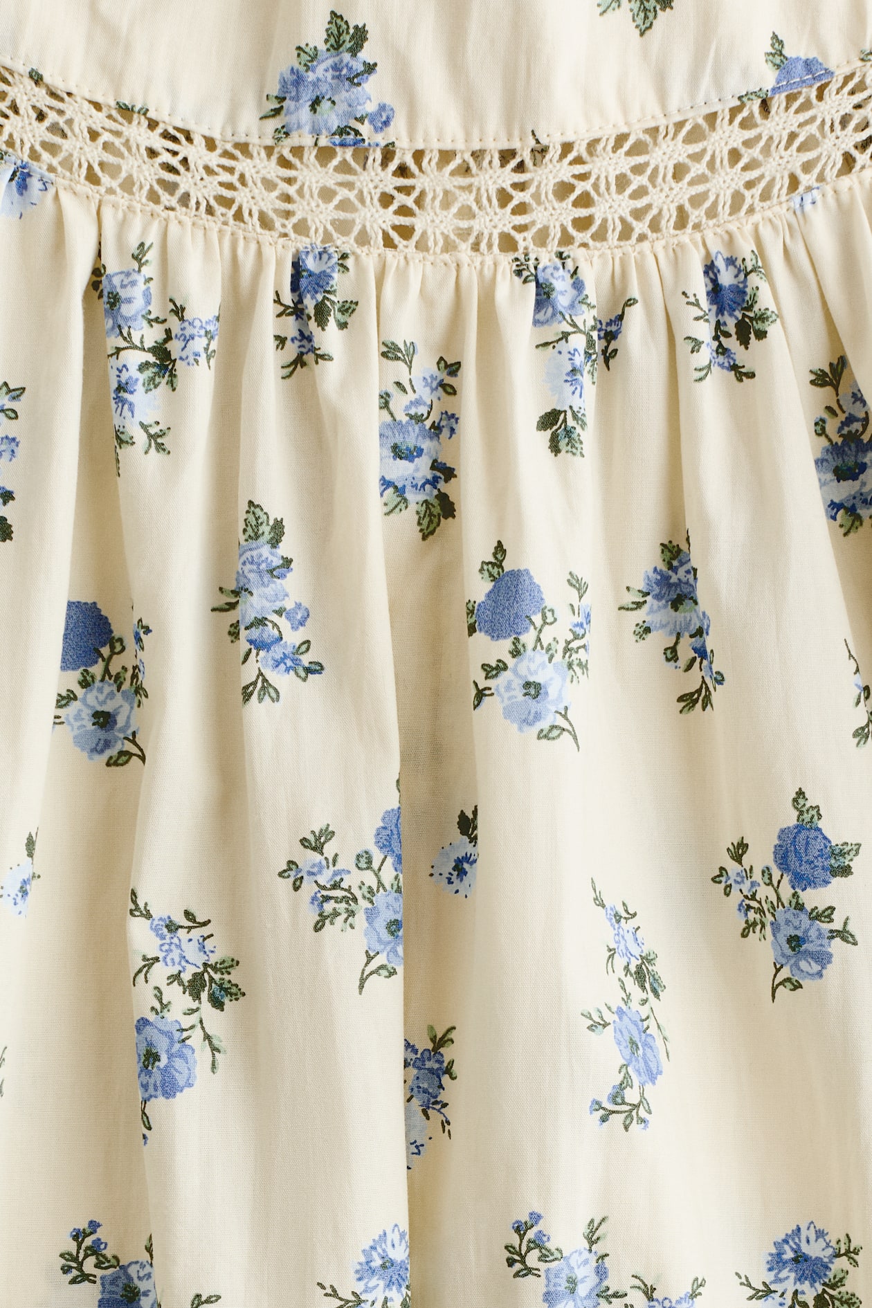 Cotton Dress with Tie-Top Shoulder Straps - image 5