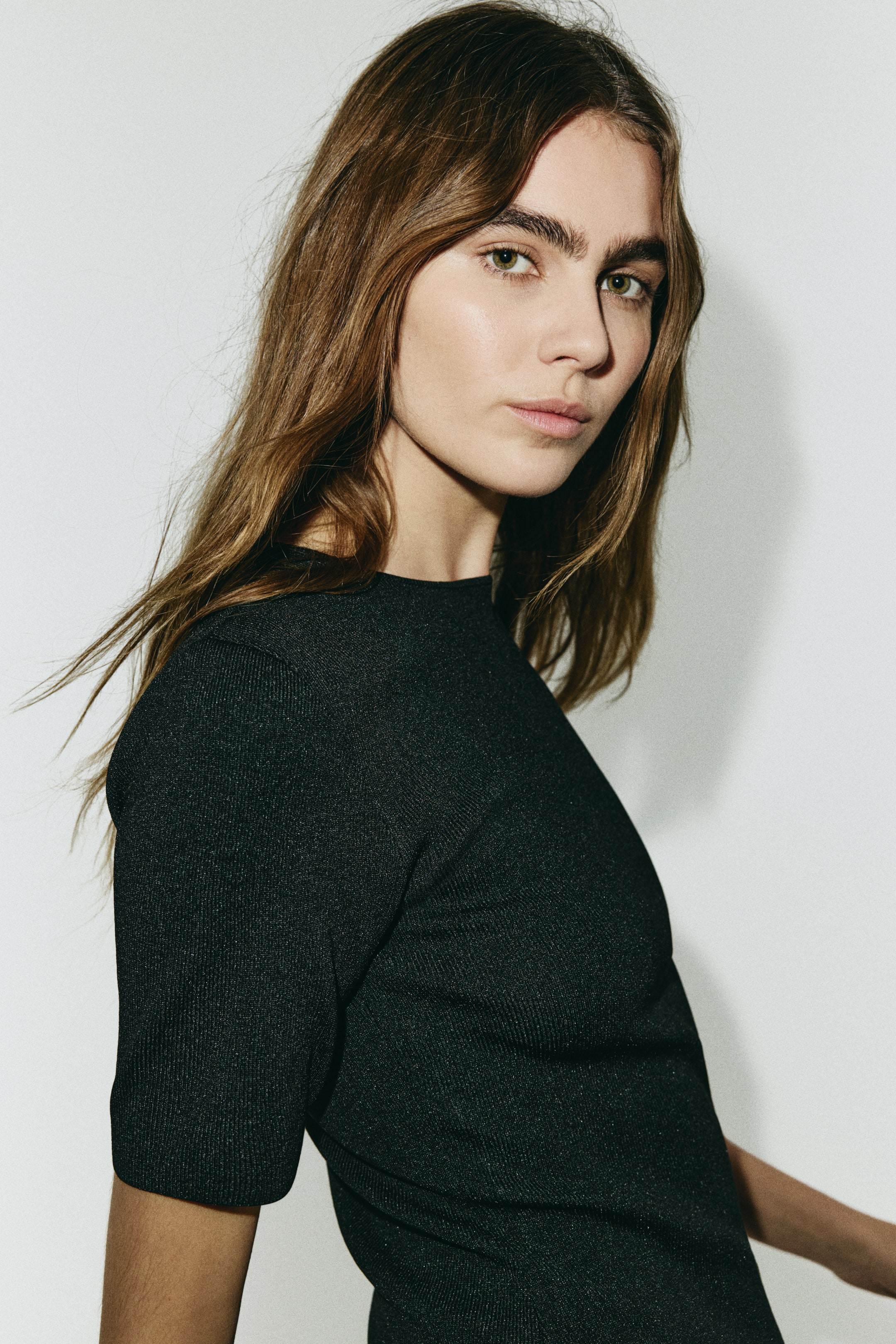 查看大圖: 針織洋裝 - 黑色 - Ladies | H&M 4