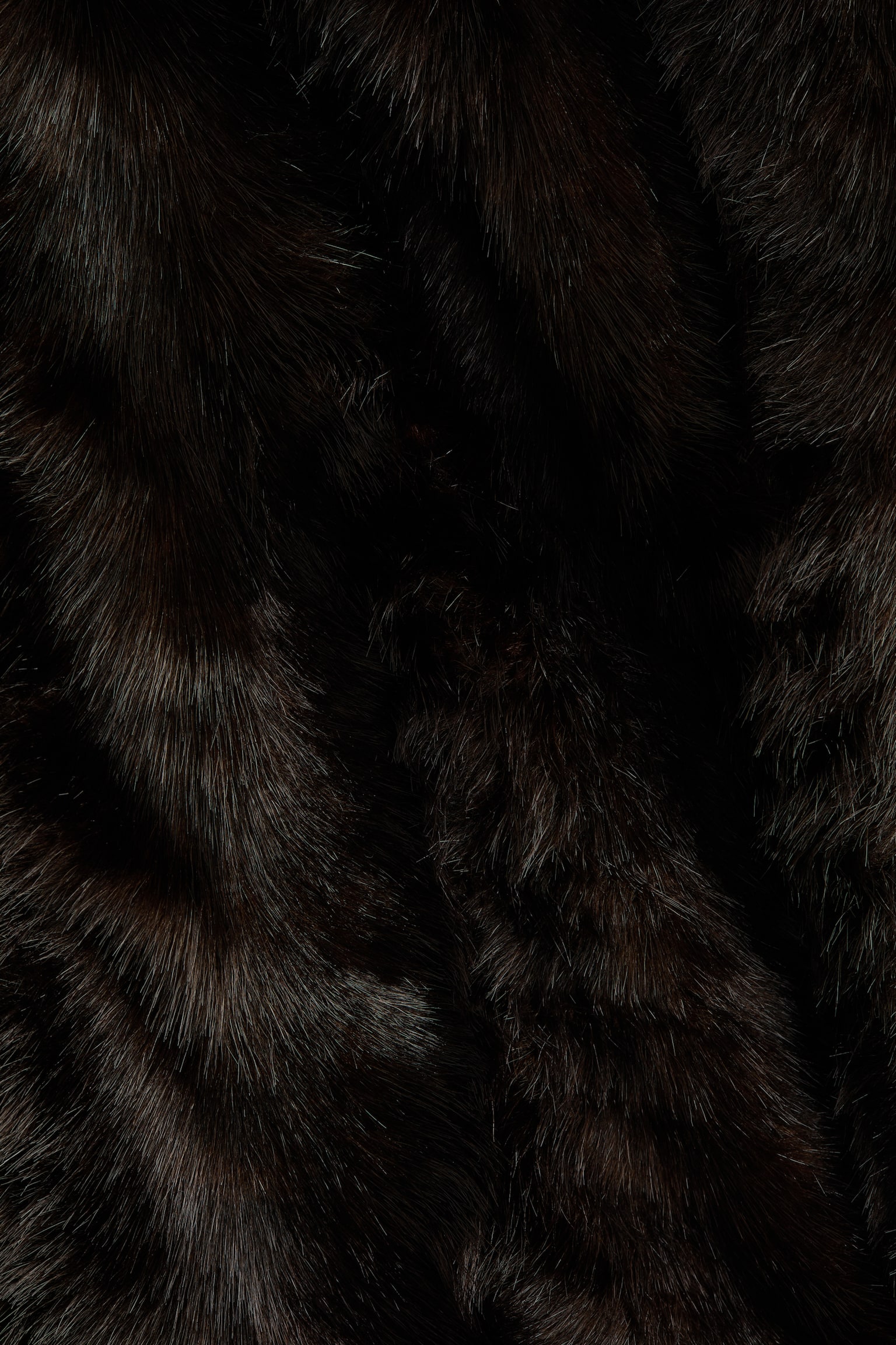 Vesta so zaväzovacím opaskom - Tmavohnedá - 3