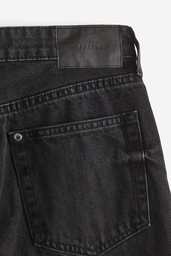 Straight Regular Jeans - Noir/Bleu denim clair/Gris - 2