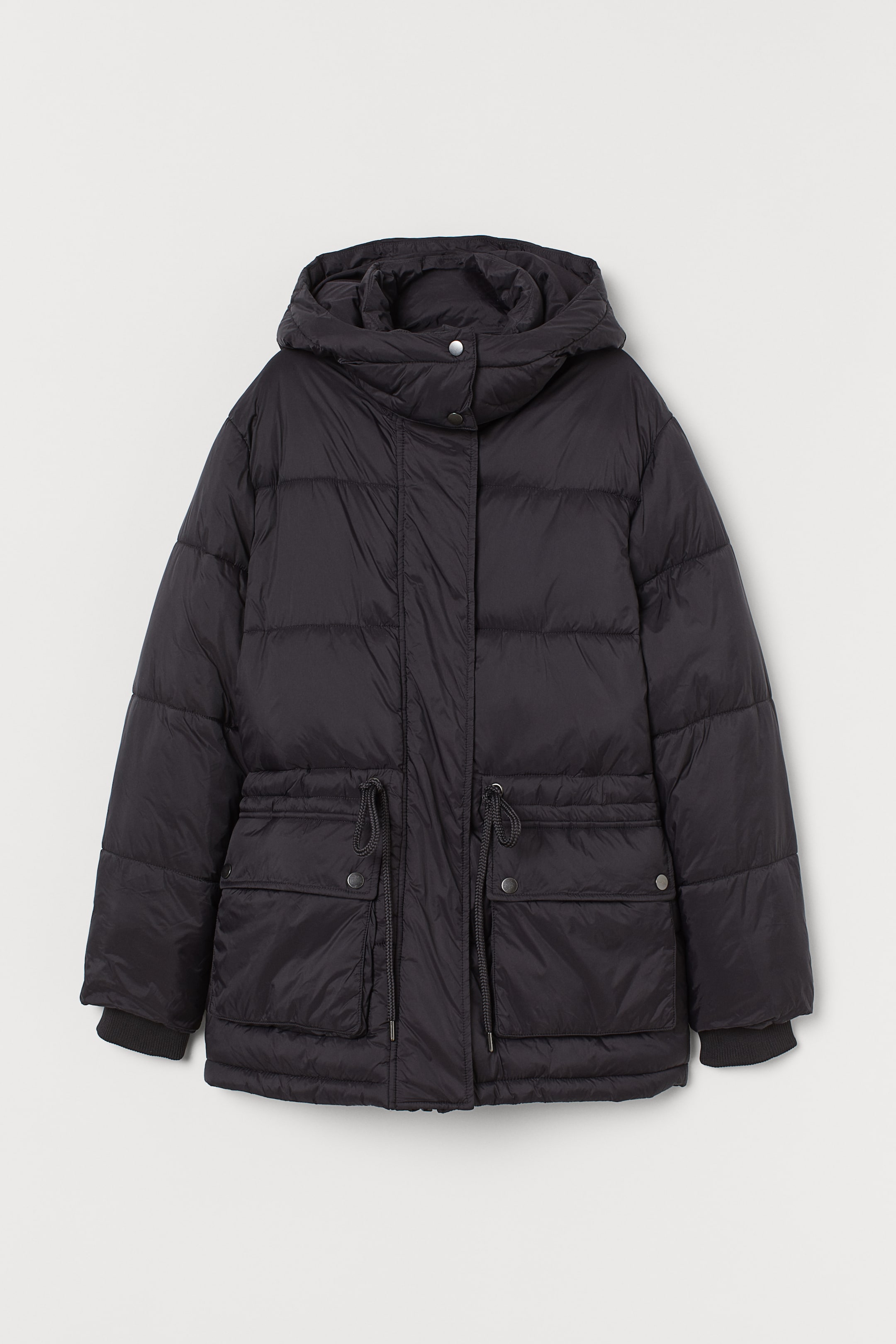 Προβολή μεγαλύτερης εικόνας: Padded jacket - Black - Ladies | H&M GR 1