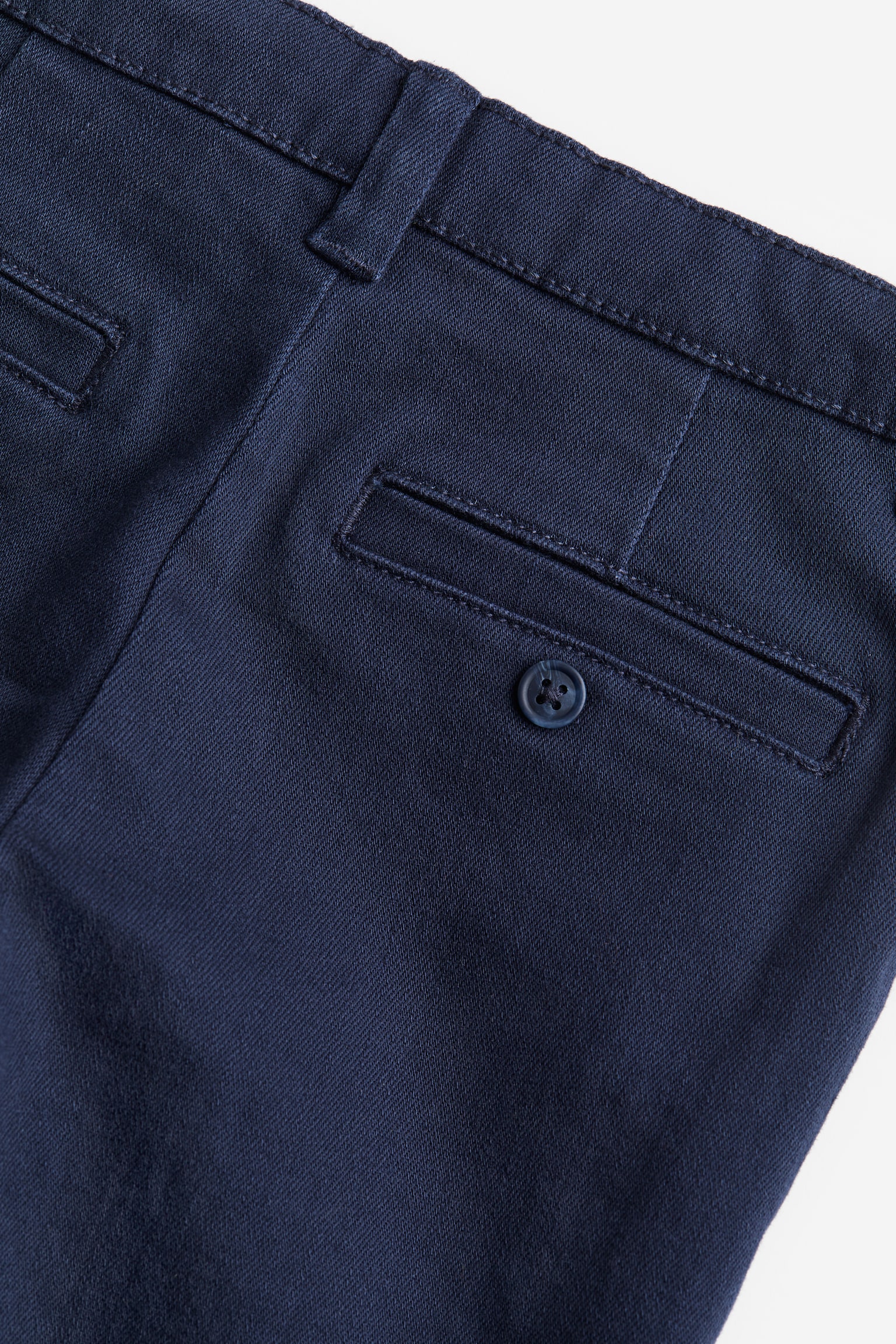 Relaxed Fit twill chinos - Navy blue - 2